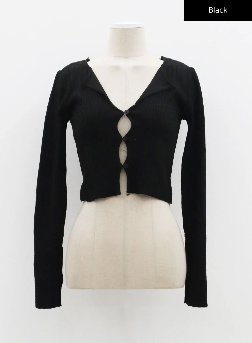 Cropped Long Sleeve Cardigan CF317 - Image 18