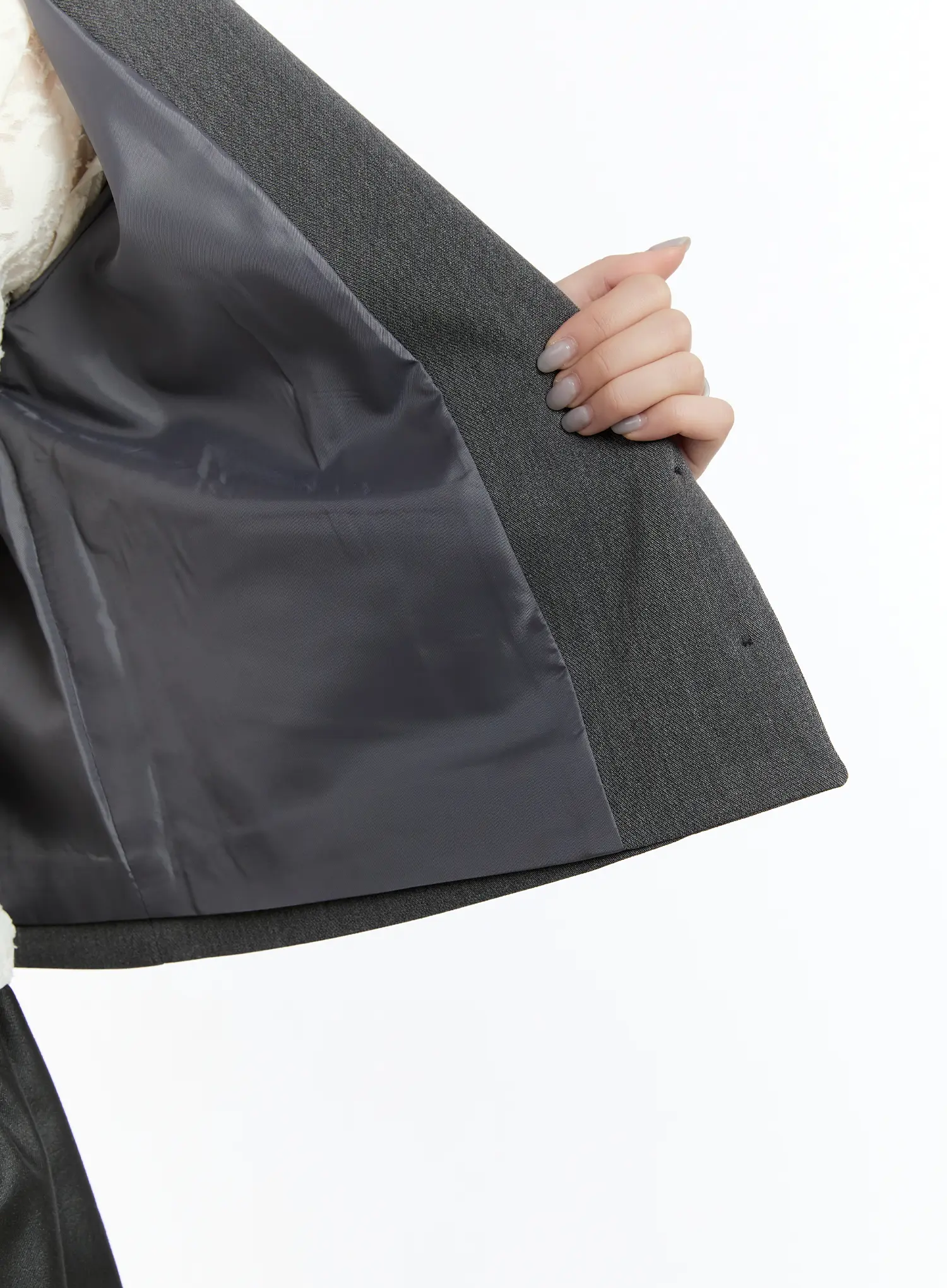 Cropped Pocket Blazer CM511 - Image 9