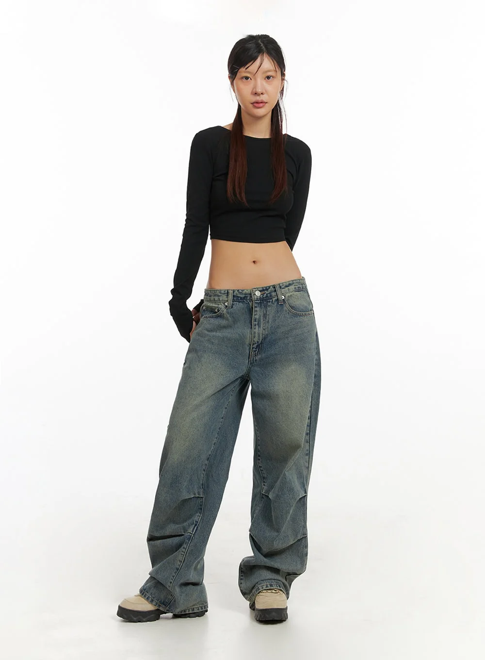 Cross Back Slim Fit Top IY410 - Image 2