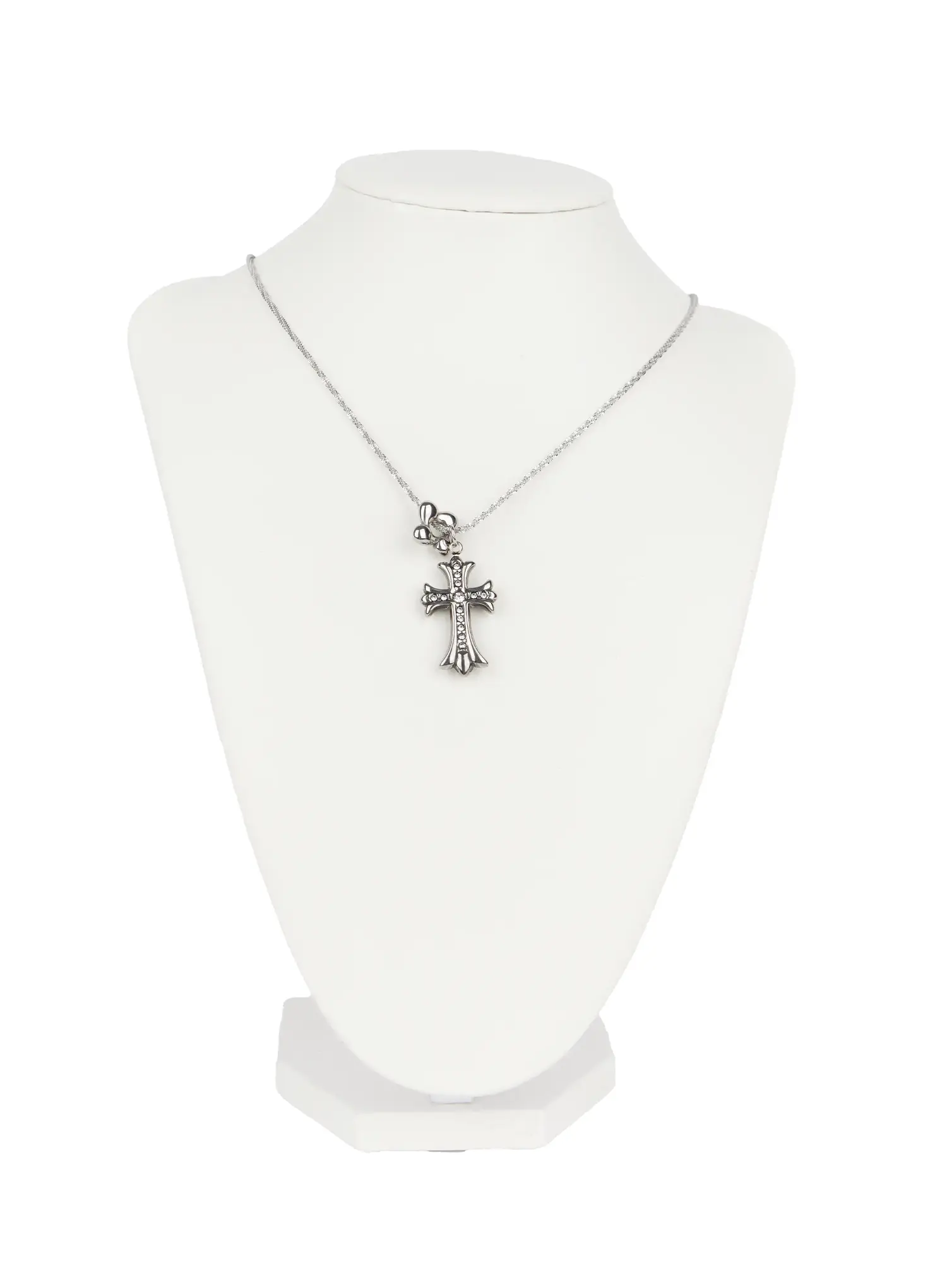 Cross Charm Long Necklace CO503 - Image 3
