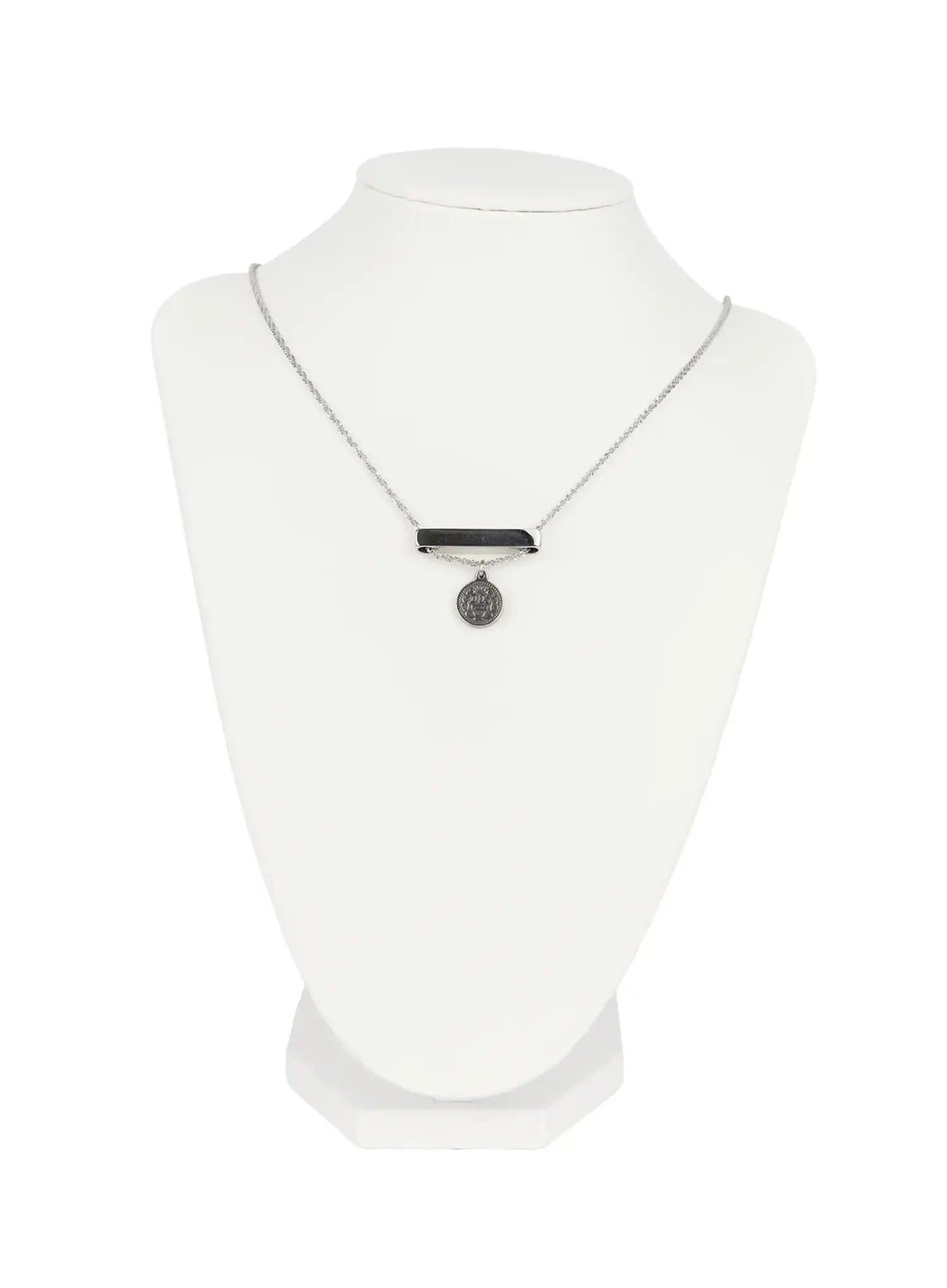 Cross Coin Necklace CO503 - Image 3