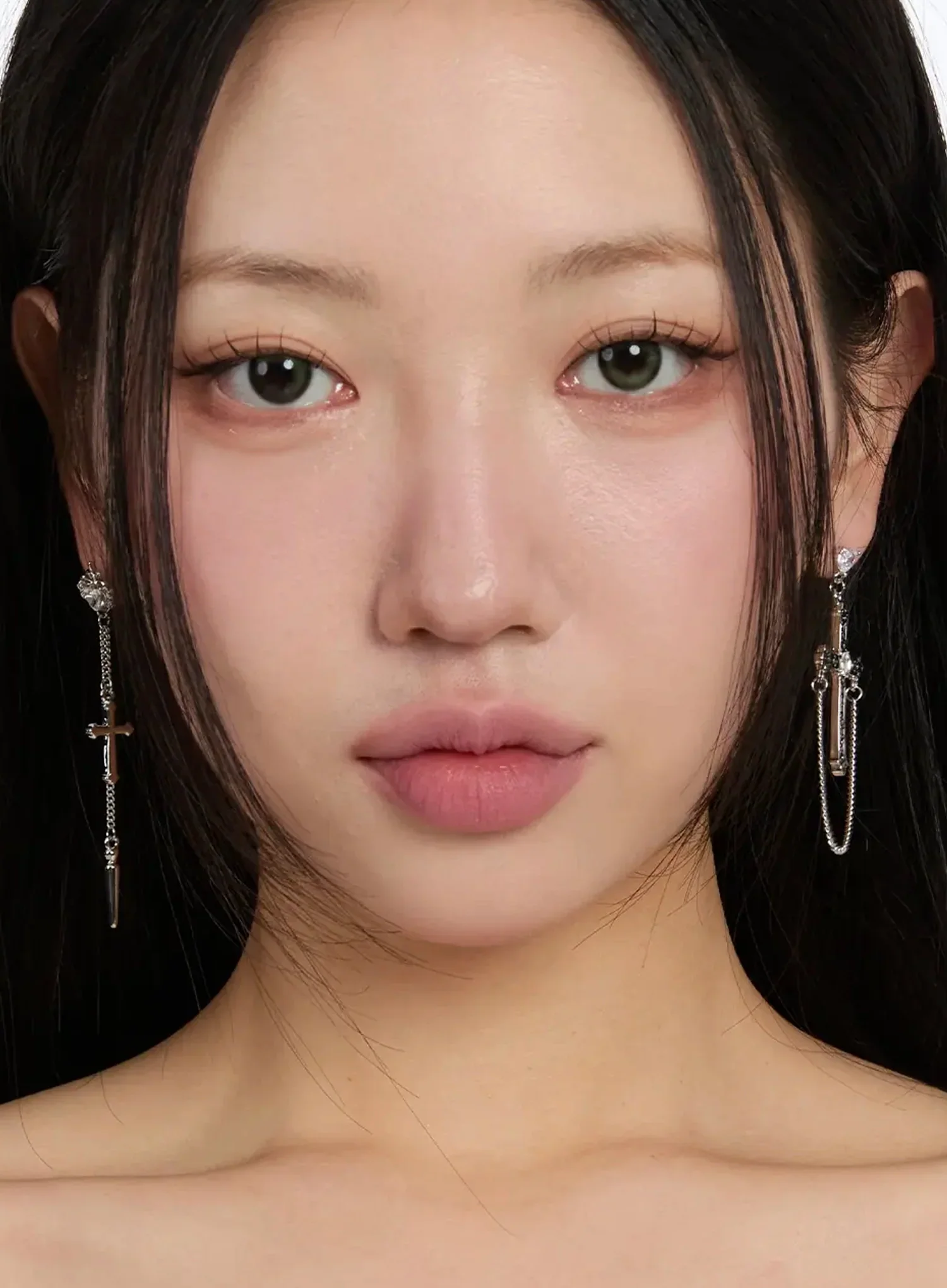 Cross Dangle Earrings IF526