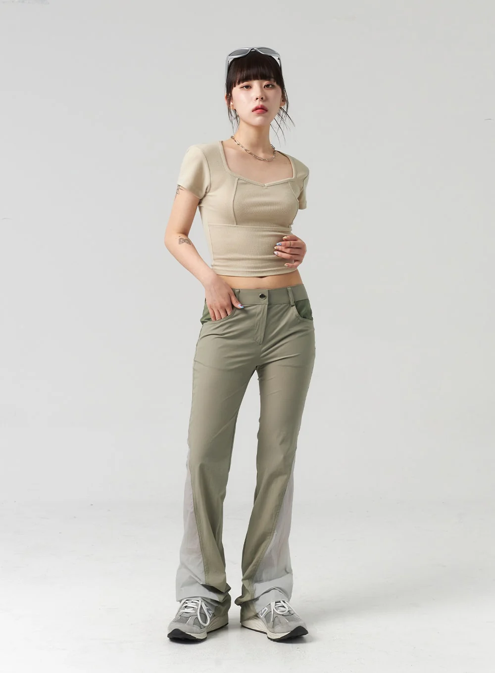Cut Out Back Tee CL317 - Image 8