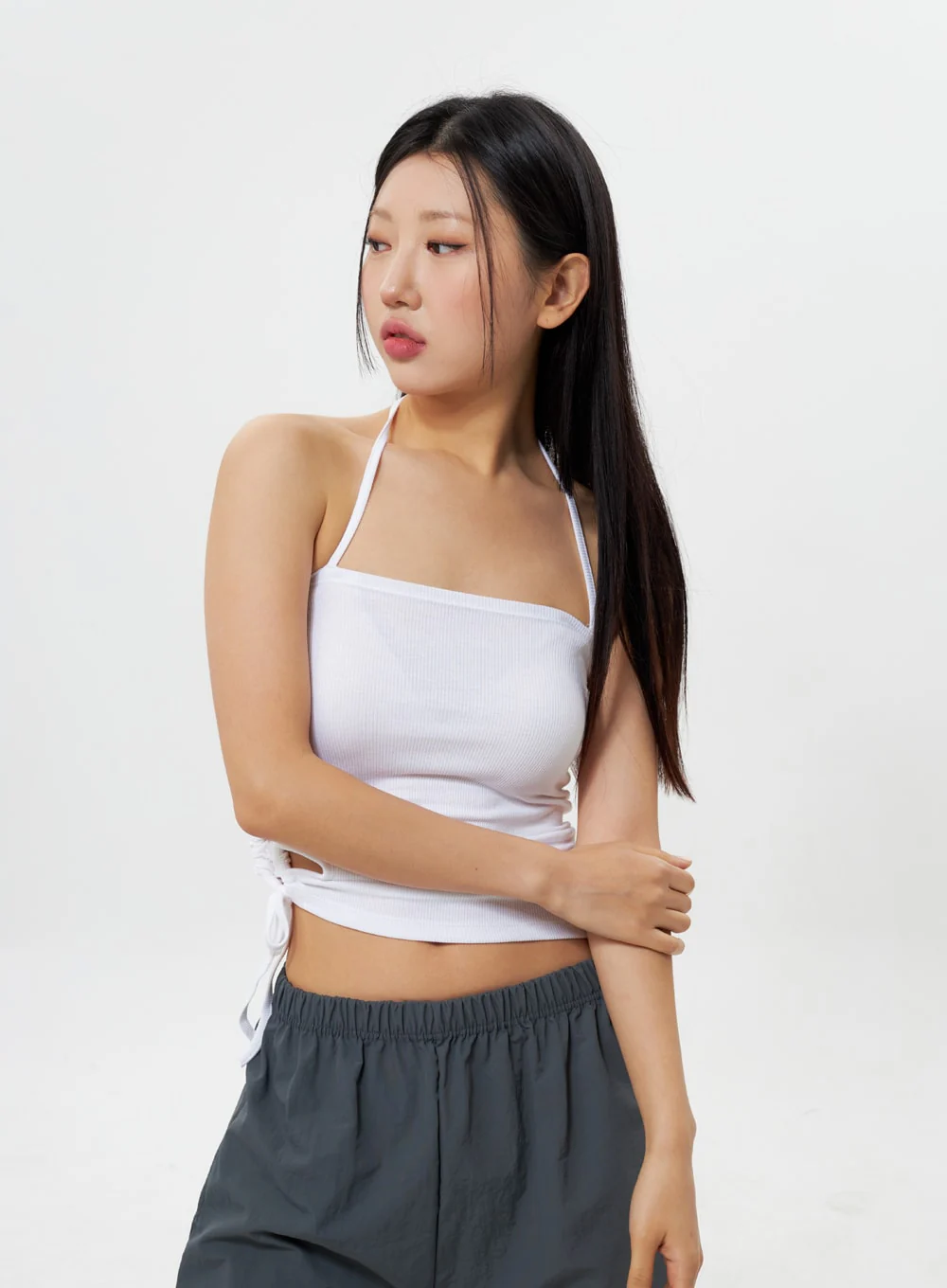 Cut Out Knit Top IY311 - Image 5