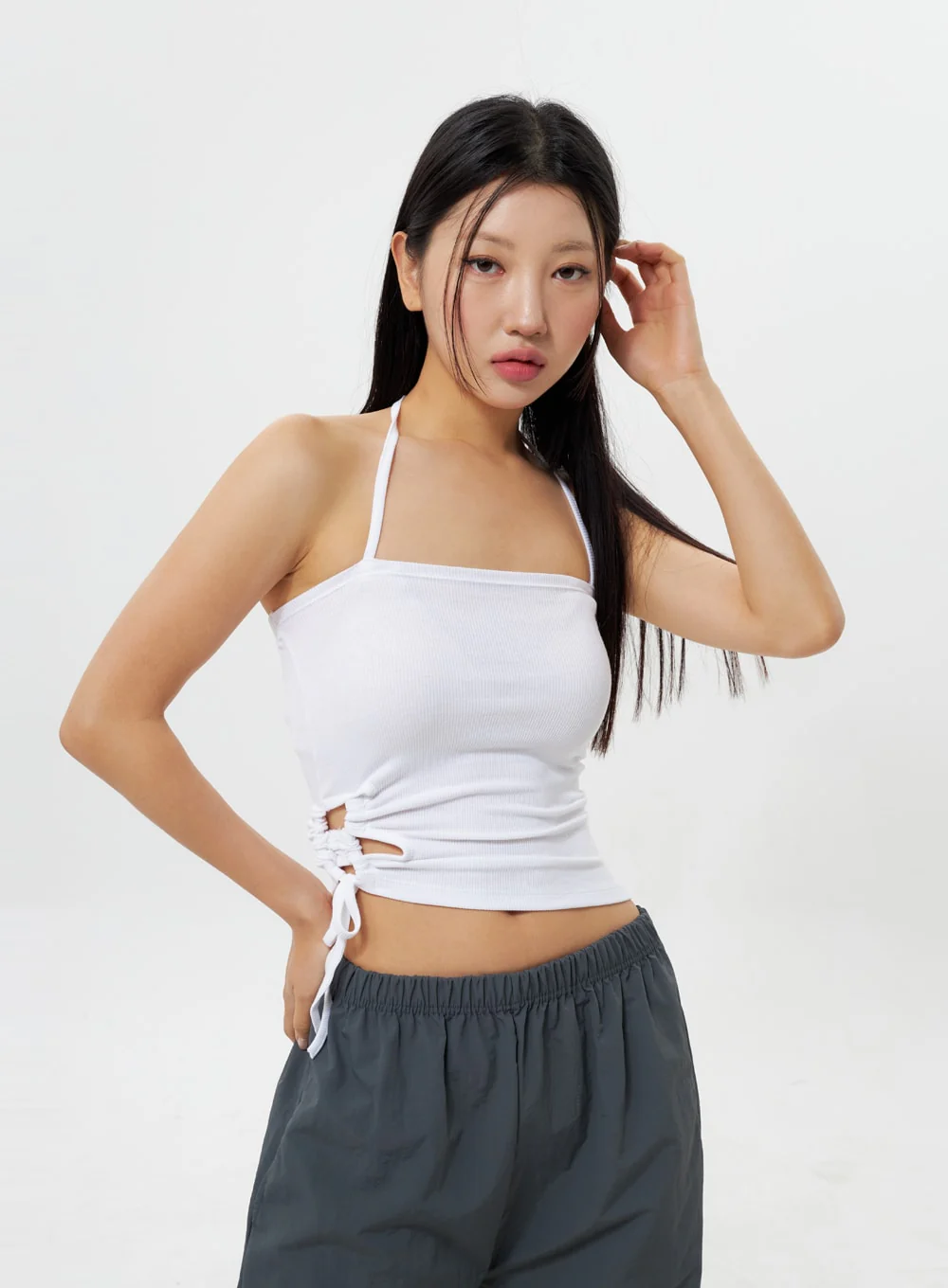 Cut Out Knit Top IY311 - Image 6