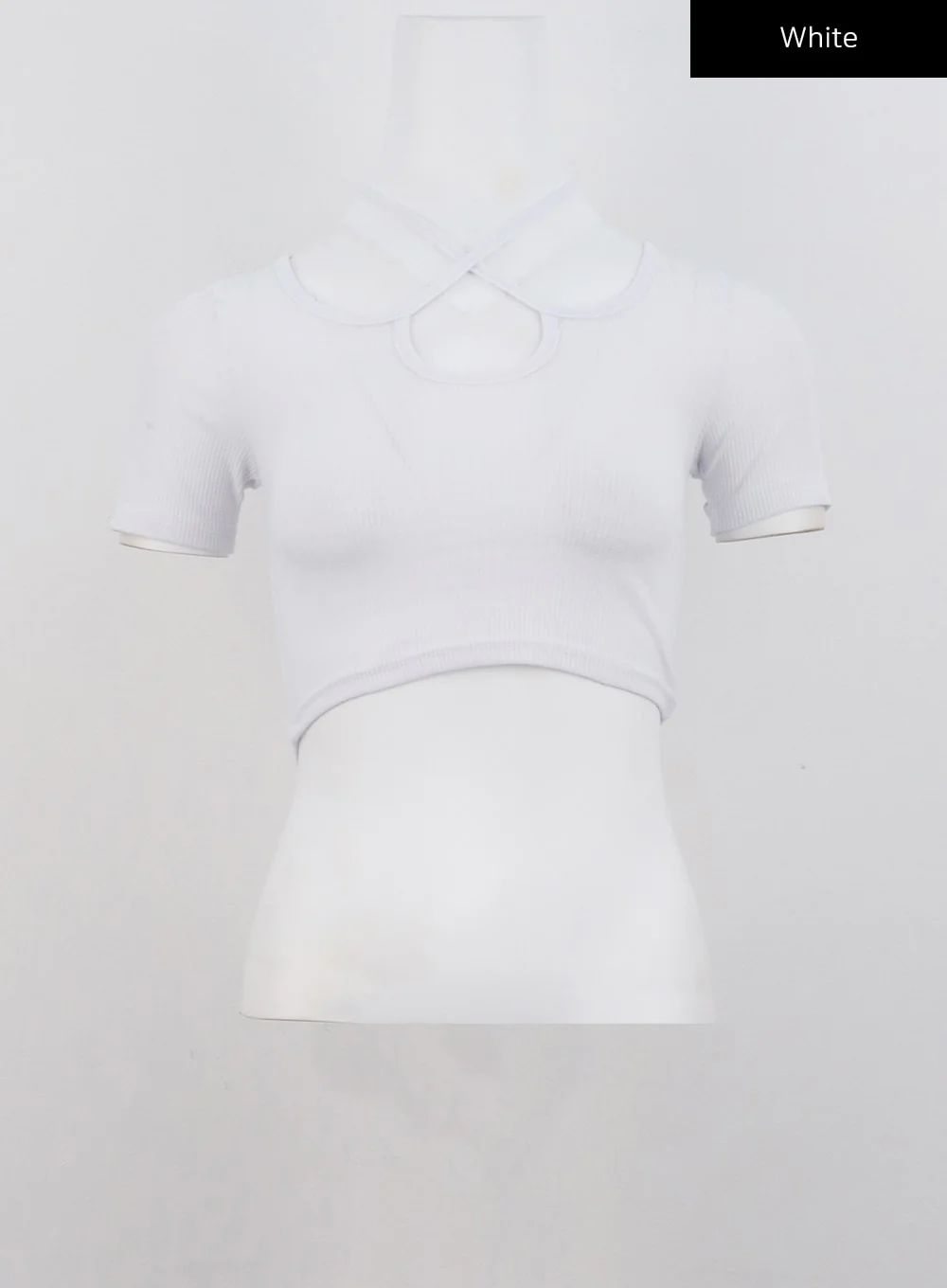 Cut Out Ribbed Tee CG302 - Image 14