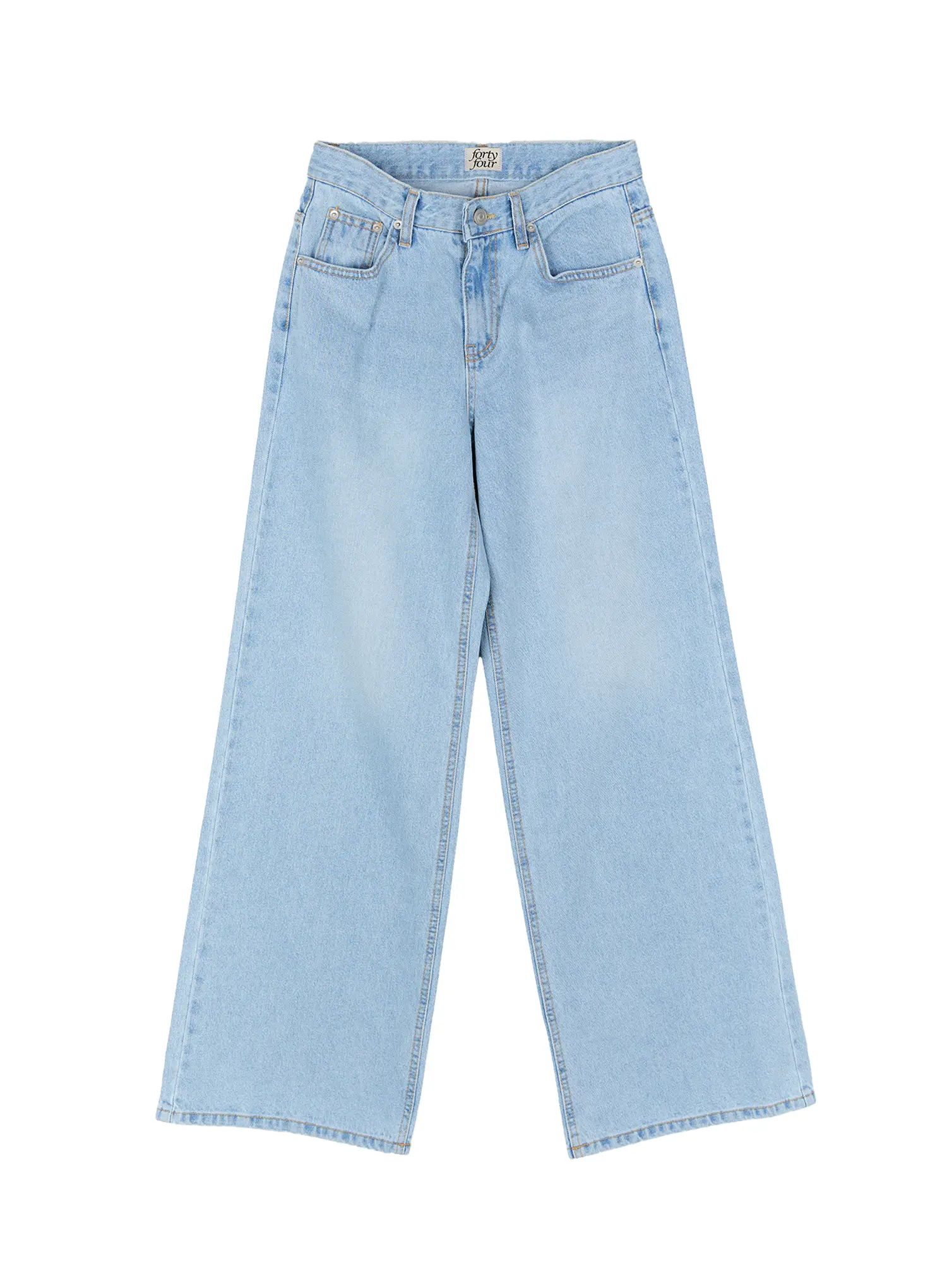Dahye Washed Relaxed-Fit Denim Jeans CL530 - Image 12