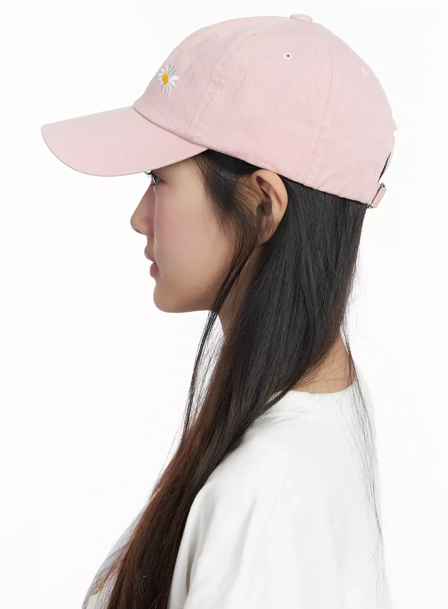 Daisy Embroidered Baseball Cap IM506 - Image 10