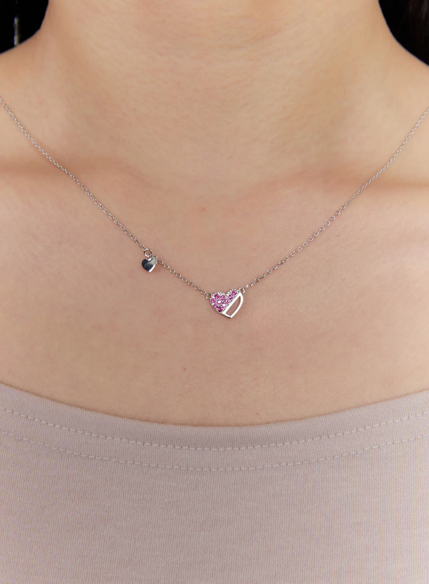 Dangling Cubic Necklace IS517 - Image 2