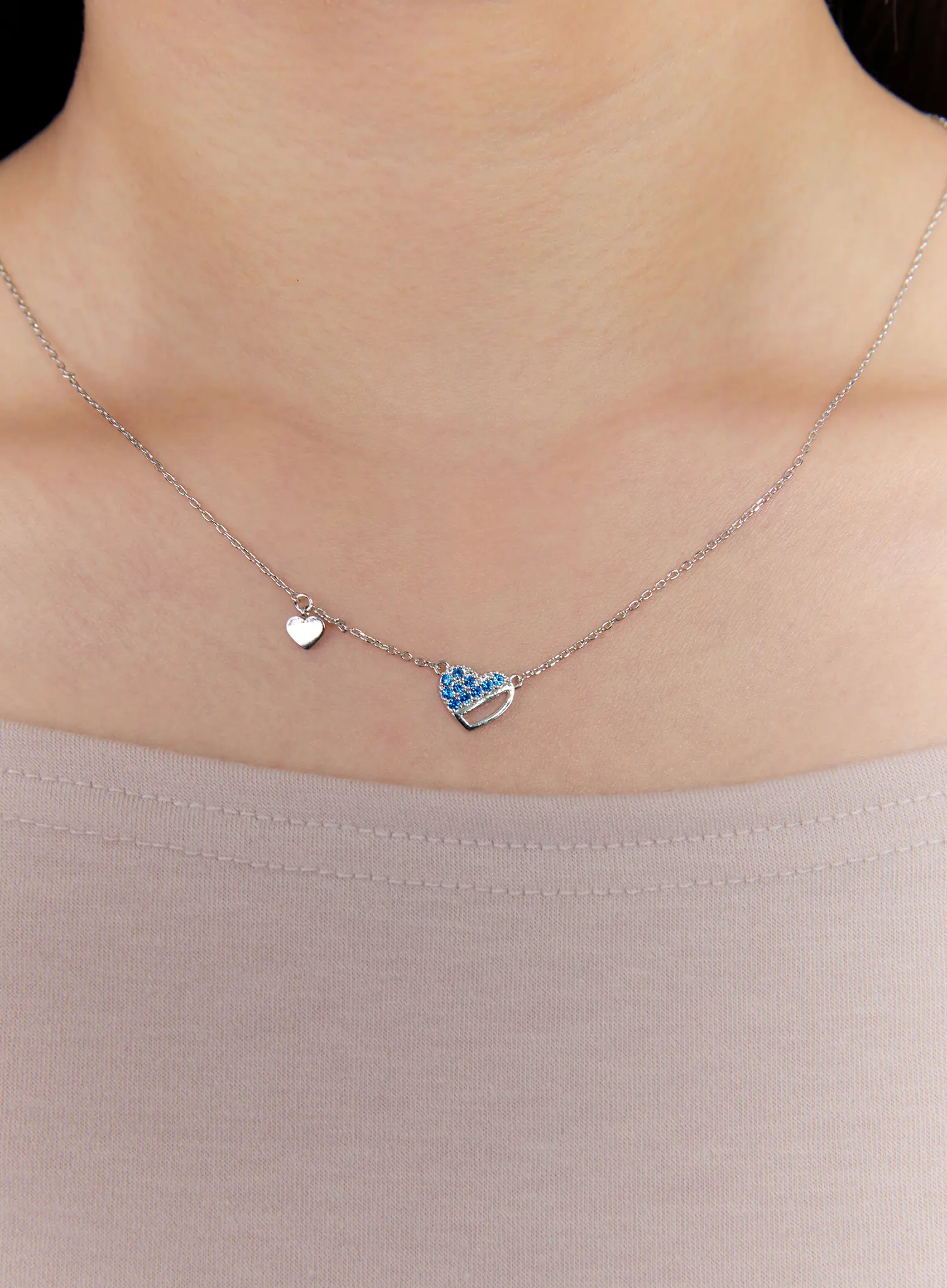Dangling Cubic Necklace IS517 - Image 4