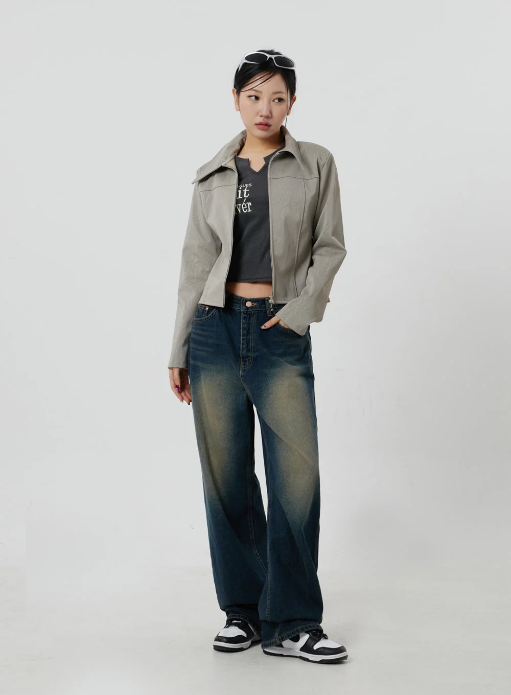 Dark Wash Jeans CF303 - Image 11