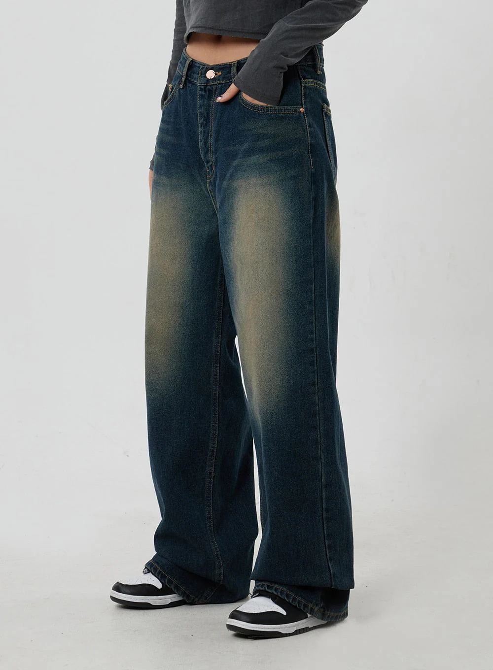 Dark Wash Jeans CF303 - Image 16