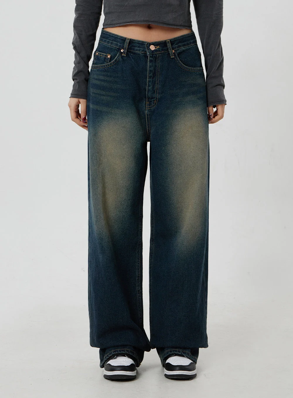 Dark Wash Jeans CF303 - Image 4