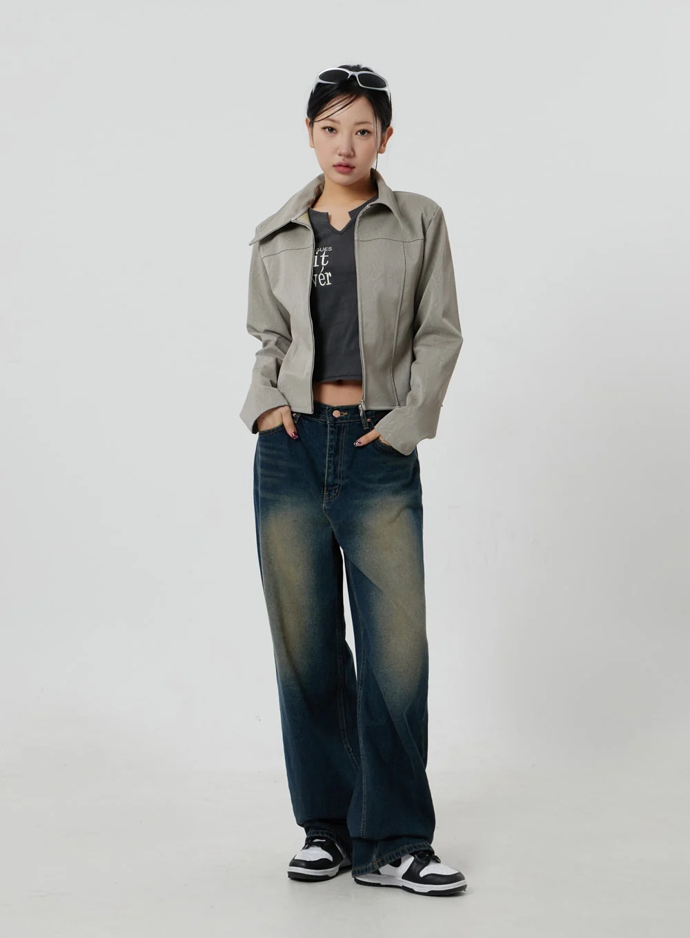 Dark Wash Jeans CF303 - Image 9