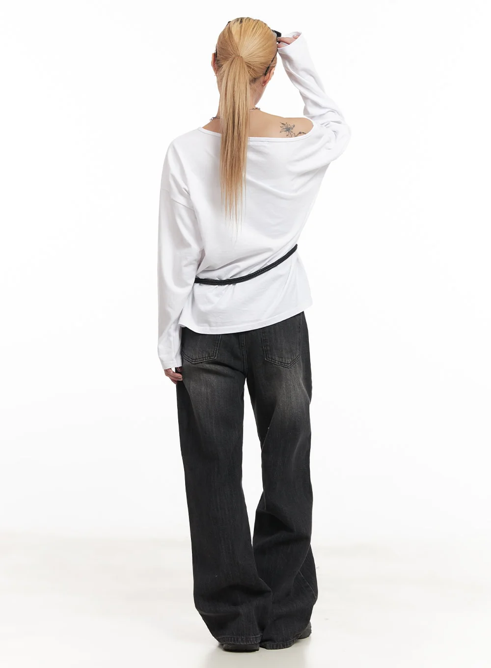 Debby Washed Wide-Leg Jeans CM505 - Image 6