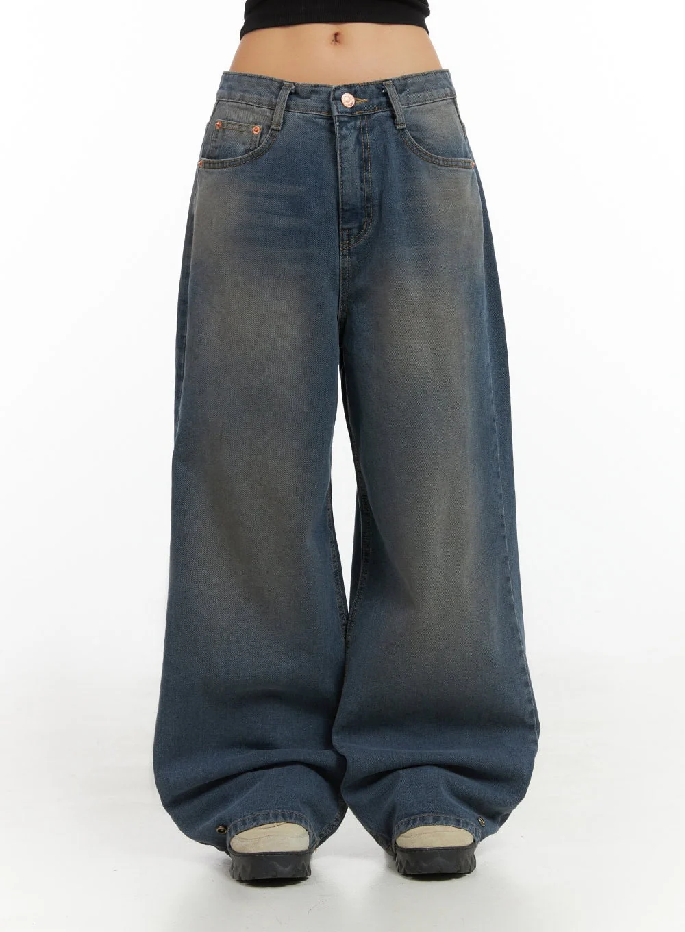 Delia Vintage Washed Jeans IS402 - Image 2