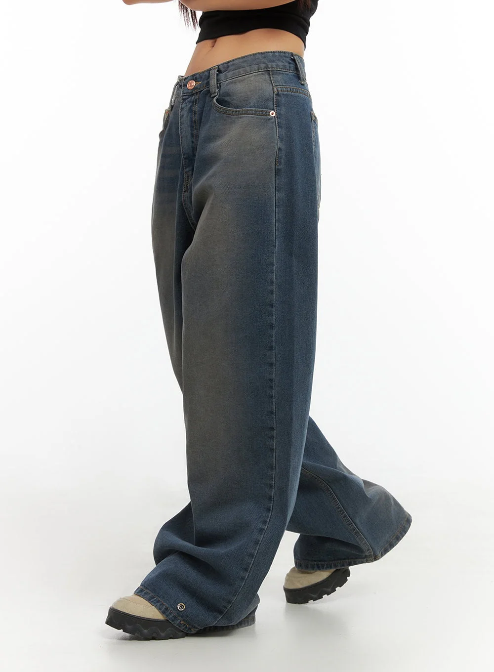 Delia Vintage Washed Jeans IS402 - Image 5