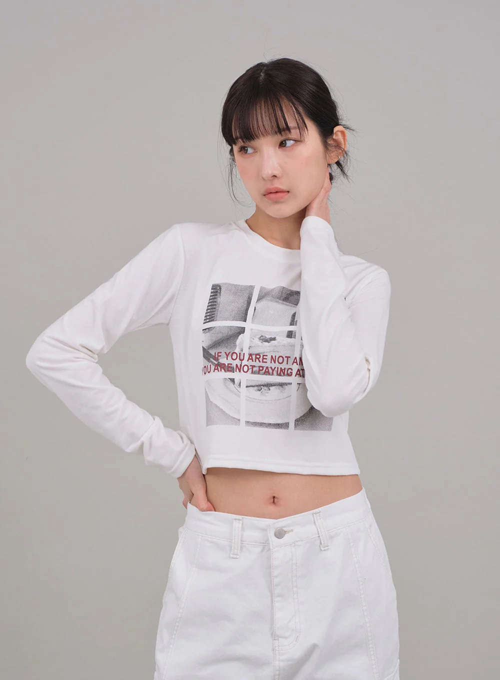 Denim Cropped Bolero Jacket C2701 - Image 7