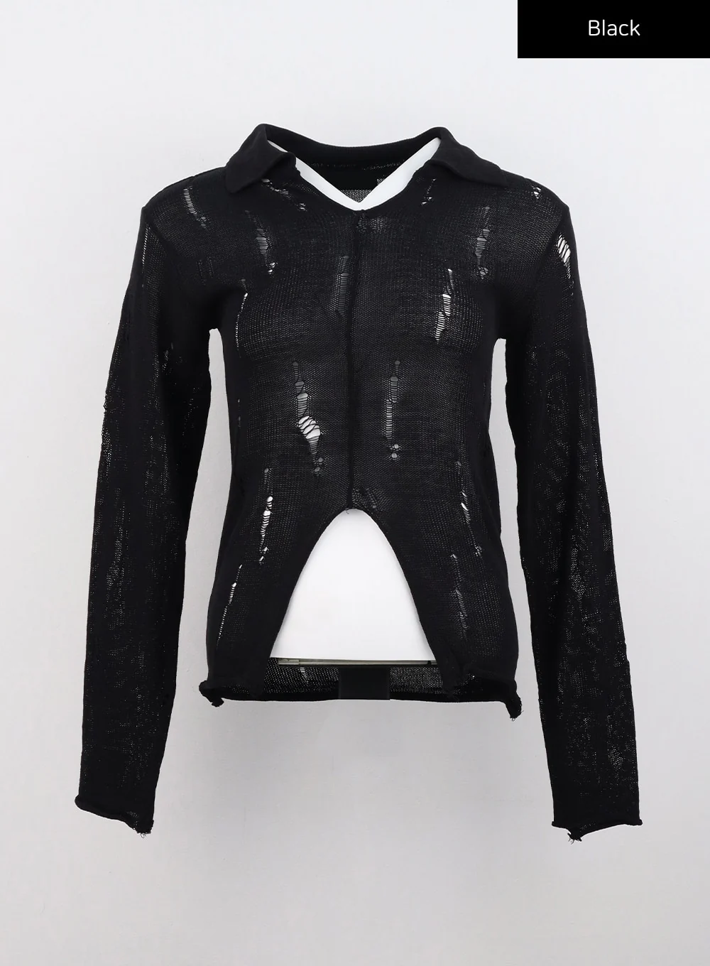 Destroyed Acrylic Collar Top CG331 - Image 15