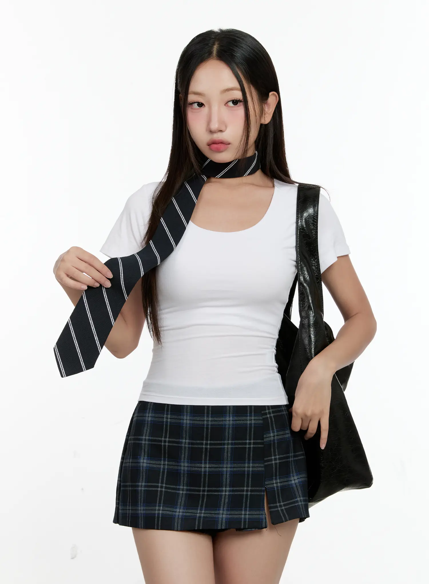 Diagonal Stripe Necktie CG501 - Image 2