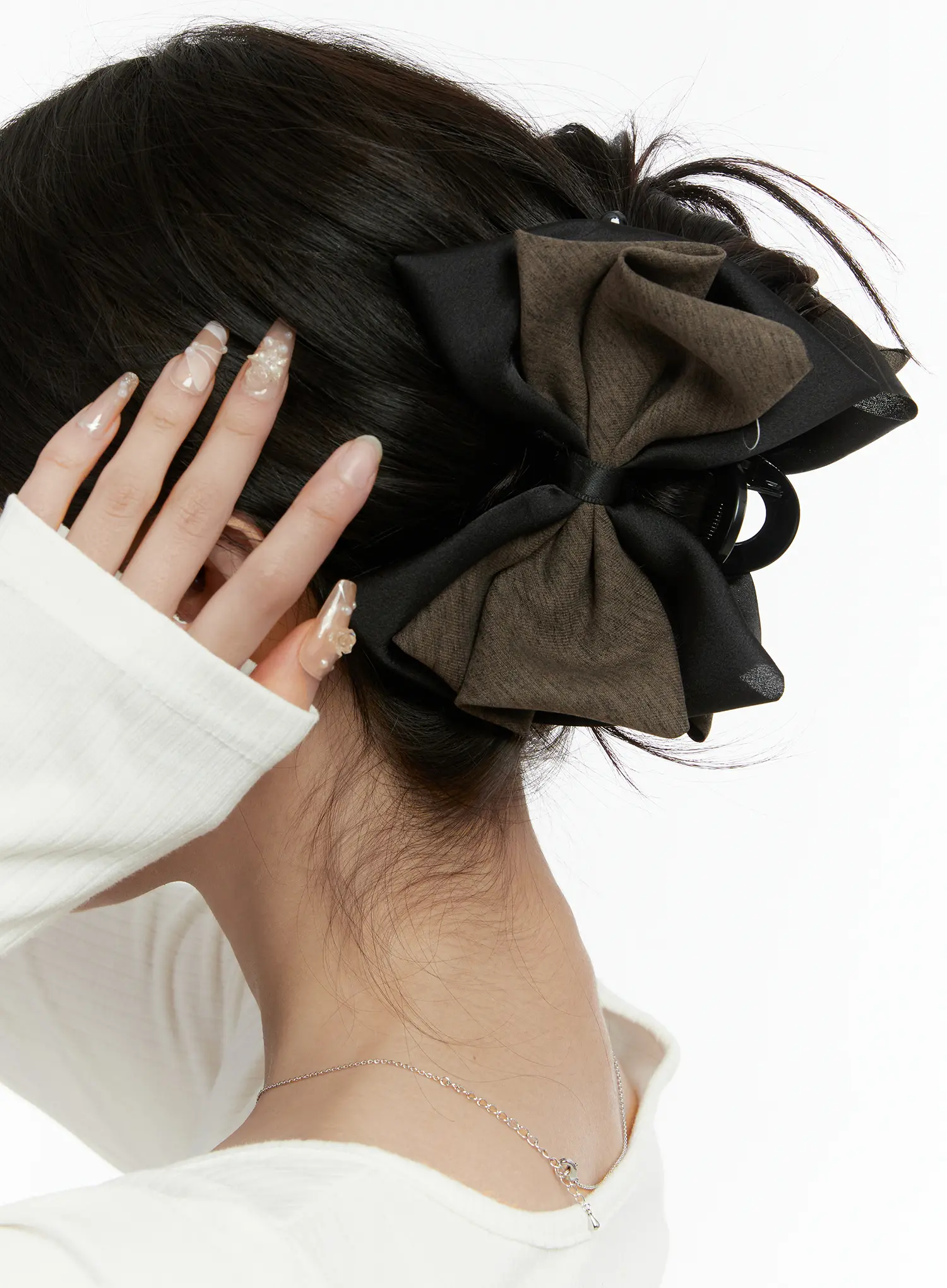 Double Bow Claw Clip CD514