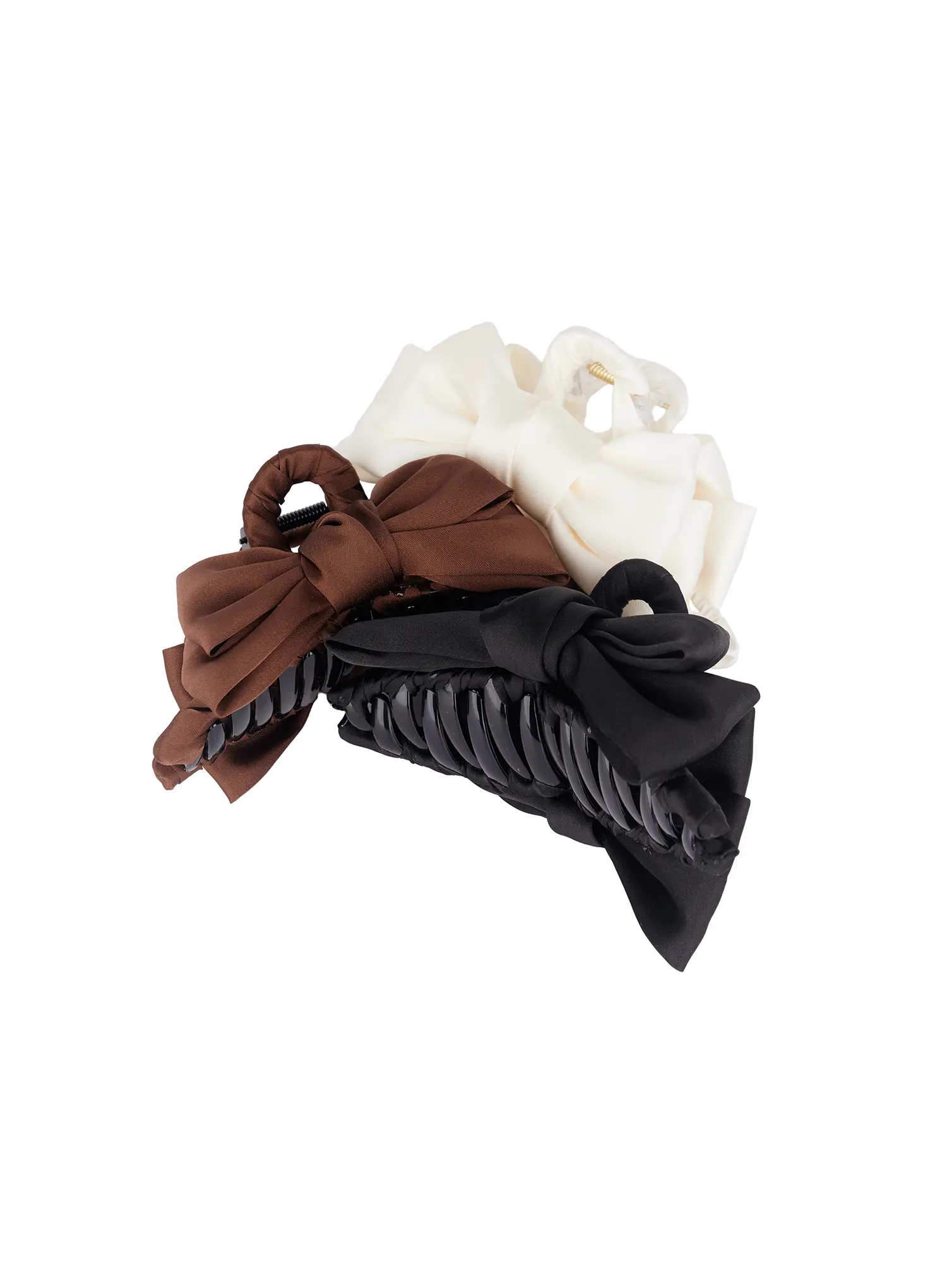 Double Bow Claw Clip F502 - Image 7