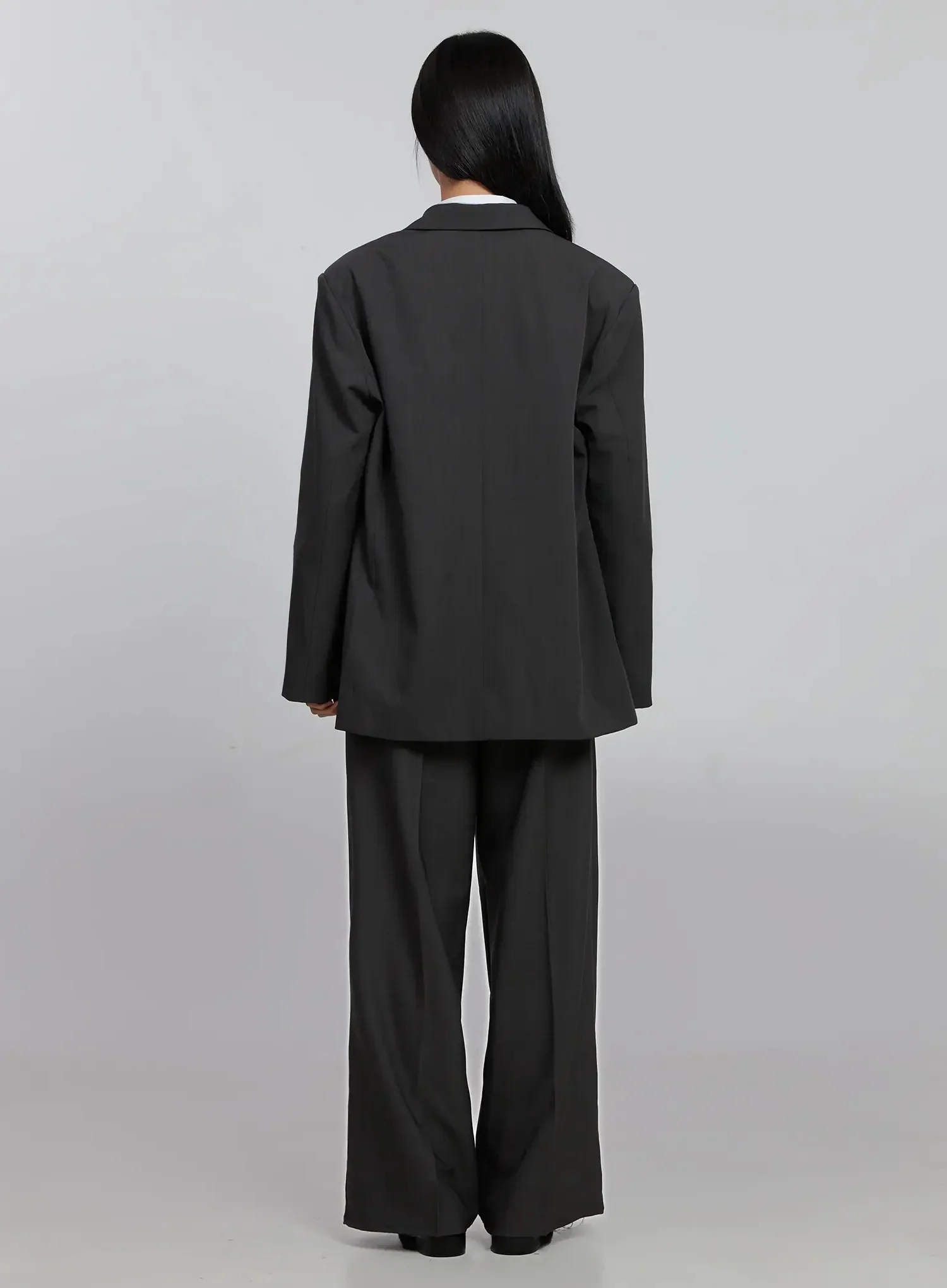 Double-Button Oversized Blazer ID516 - Image 11