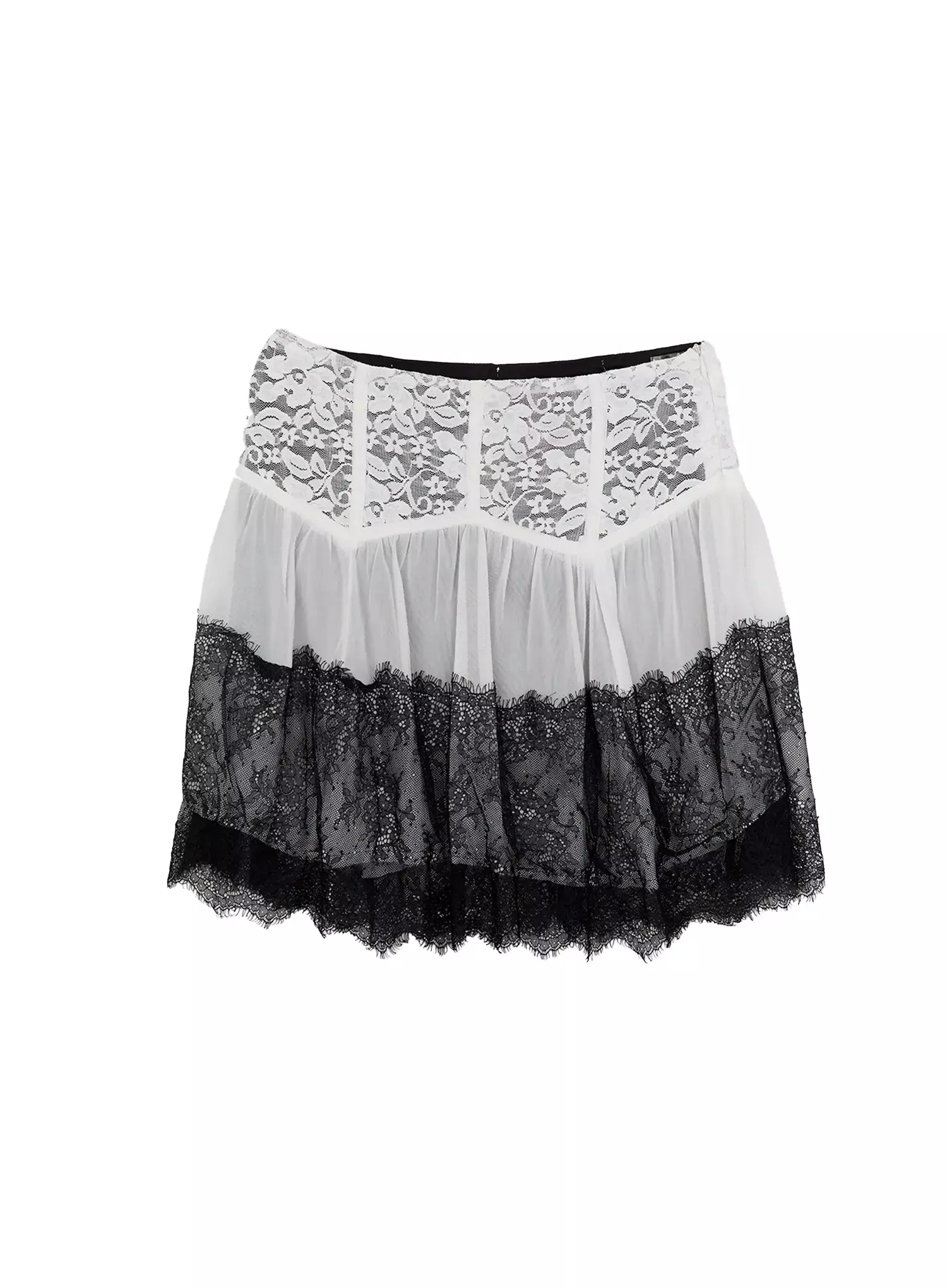 Double-Color Lace Skirt IM509 - Image 14