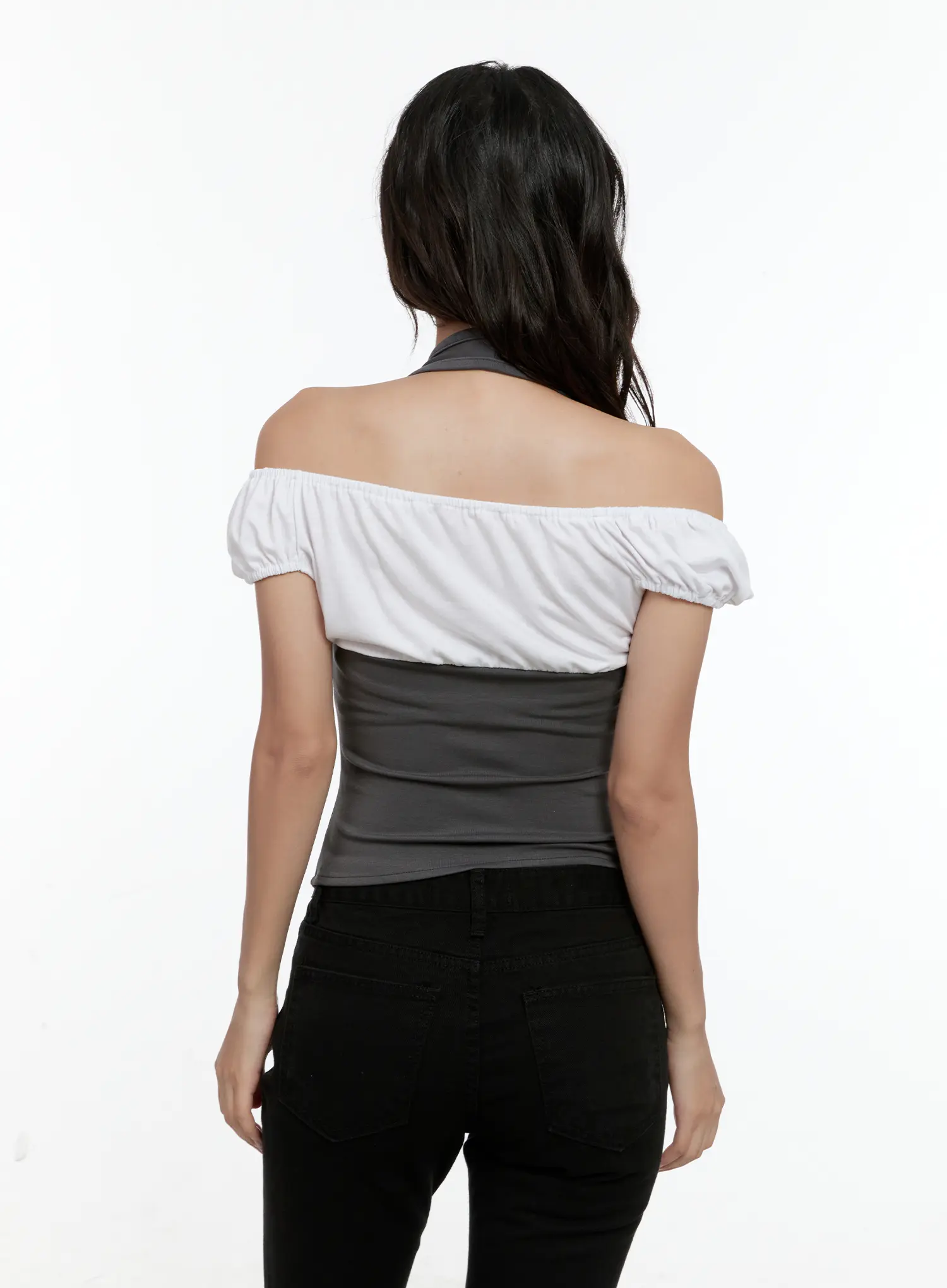 Double-Layer Short-Sleeve Top CL531 - Image 8