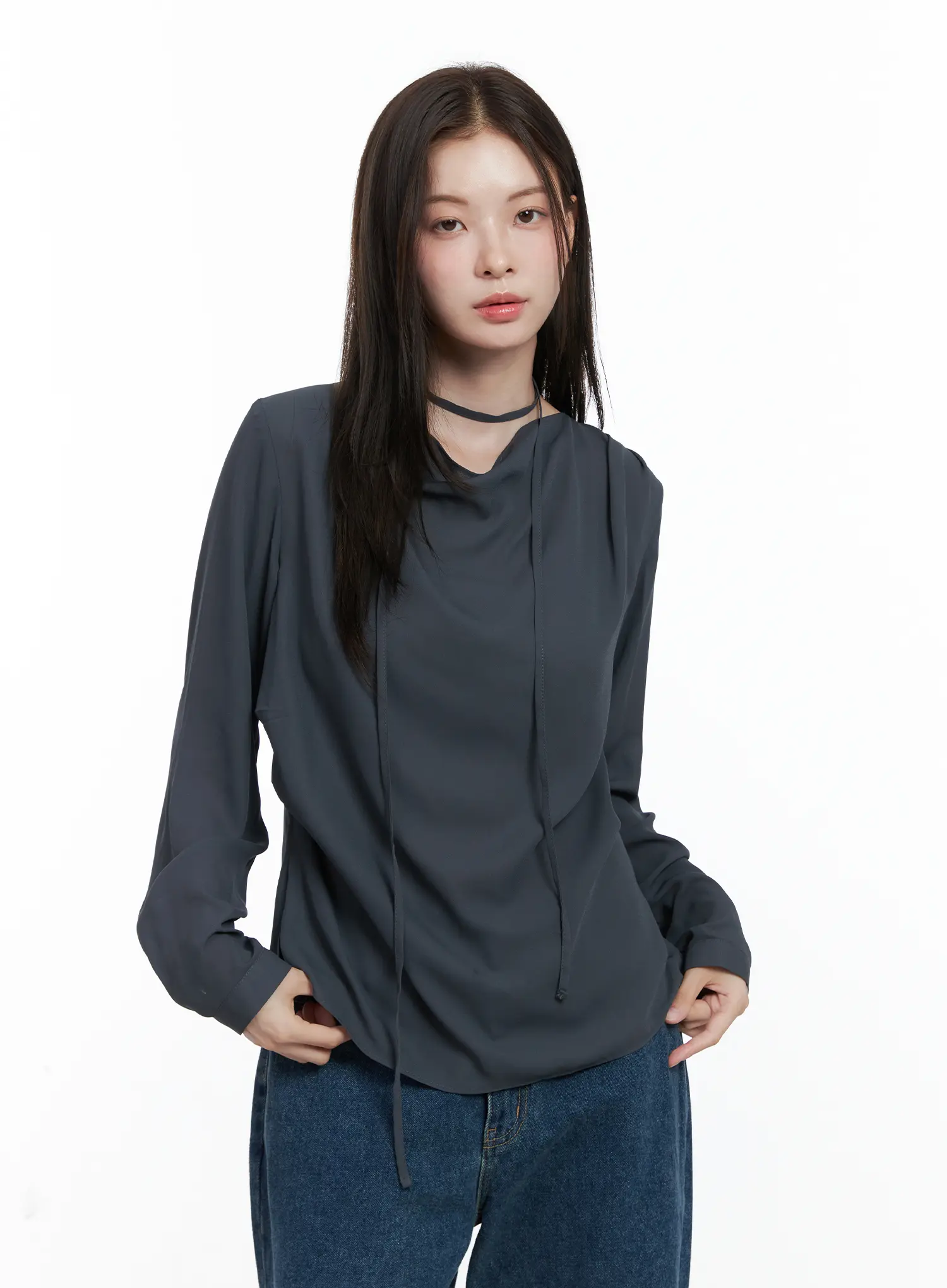 Draped Blouse CO503 - Image 11
