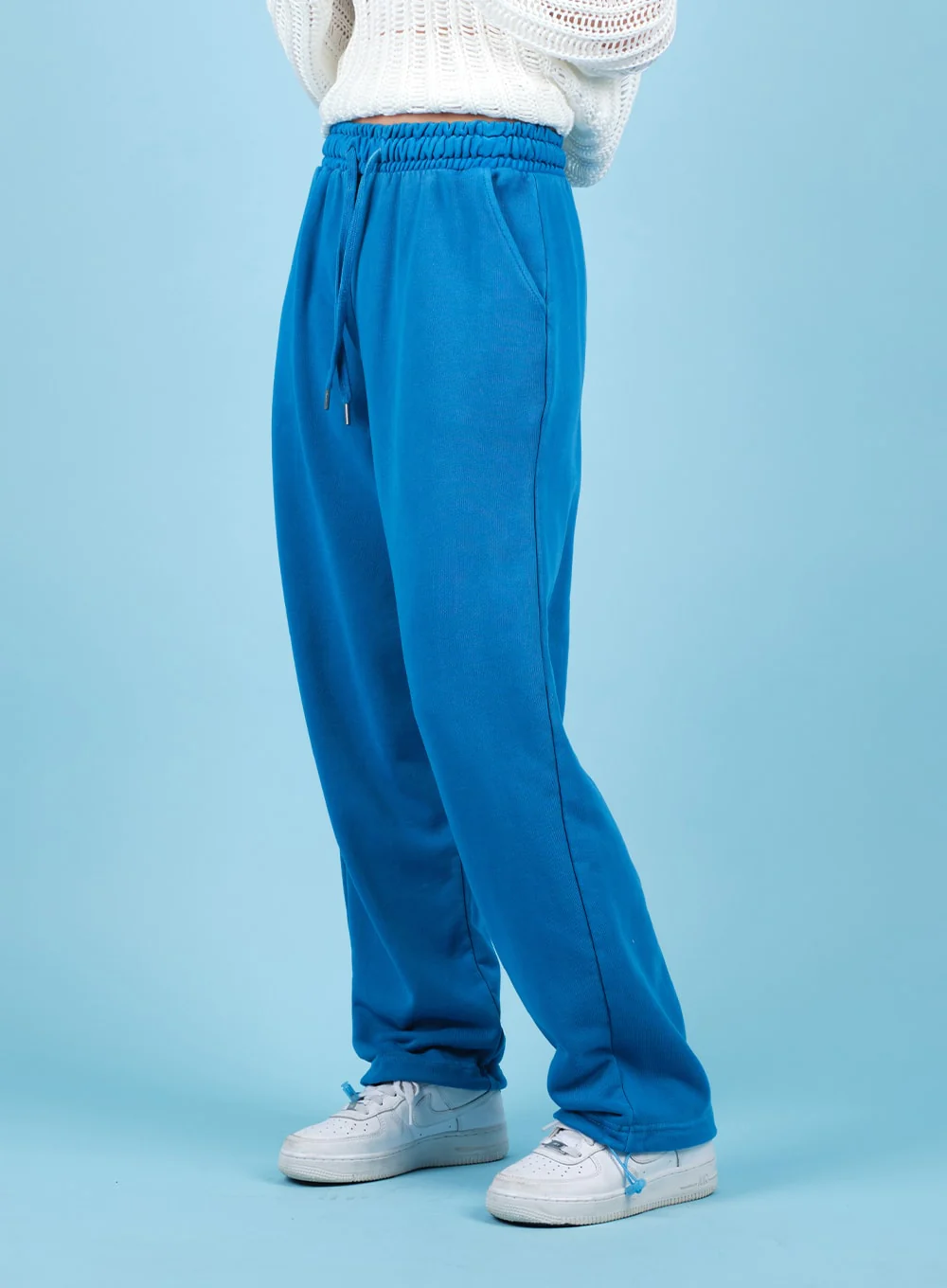 Drawstring Waist Banded Sweat Pants CAO13 - Image 3