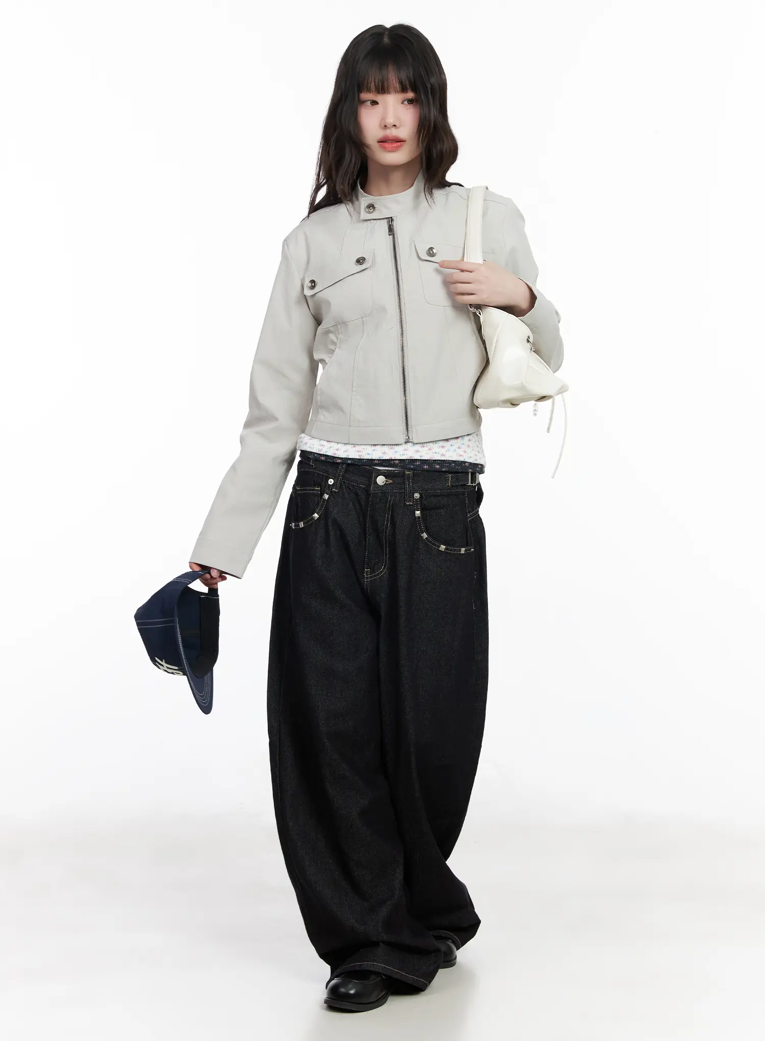 Dulce Studded Wide-Leg Jeans CM526 - Image 2