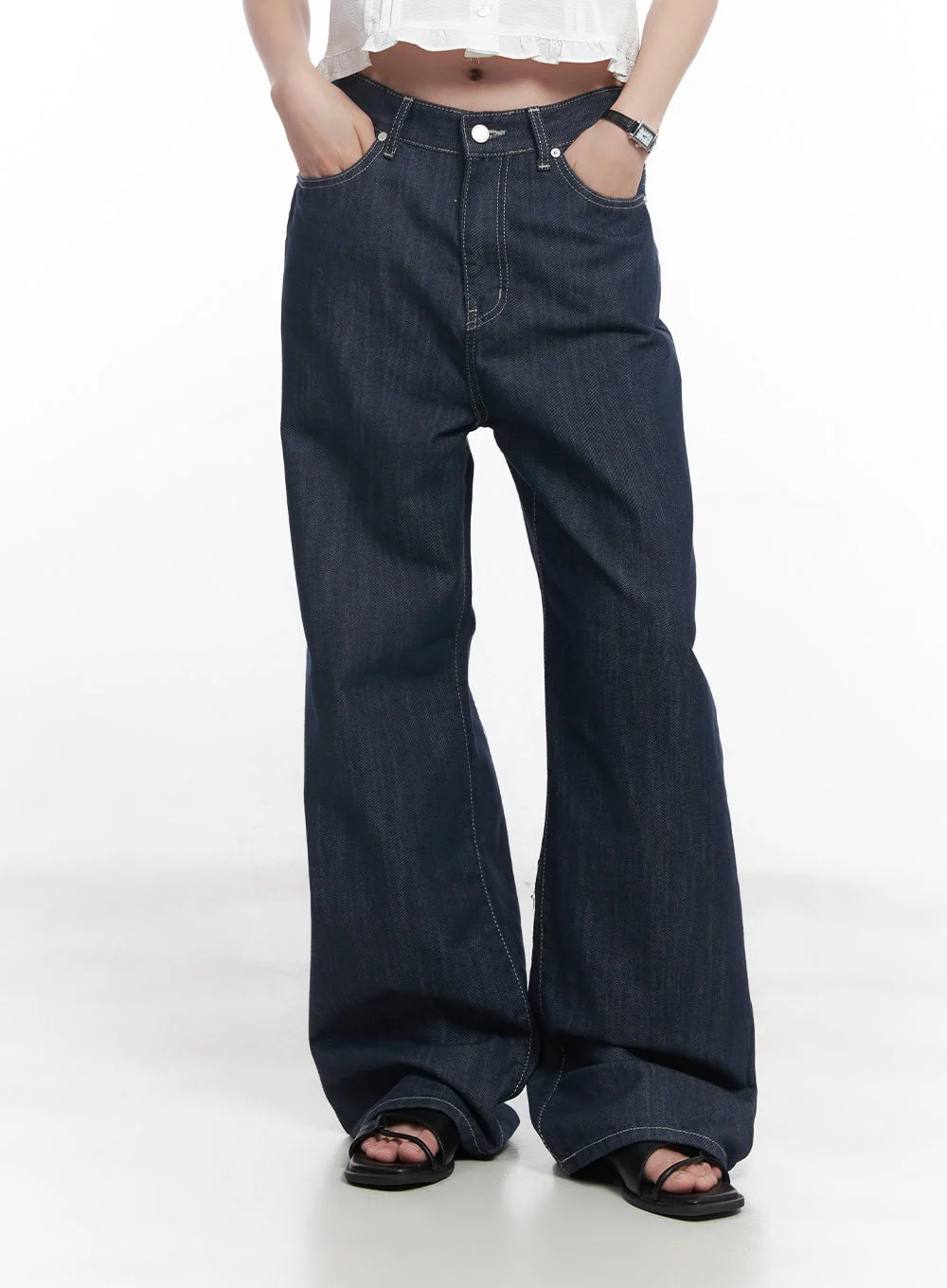 Elara Wide-Leg Jeans CY515 - Image 8