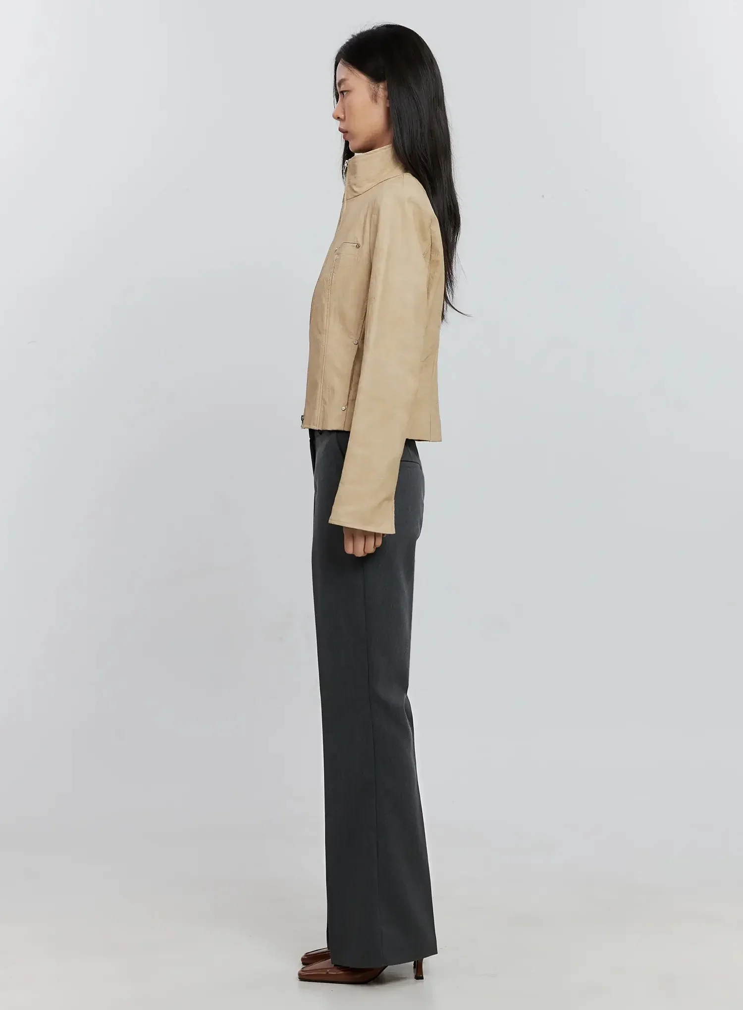 Elegant Flared Trousers IS516 - Image 11