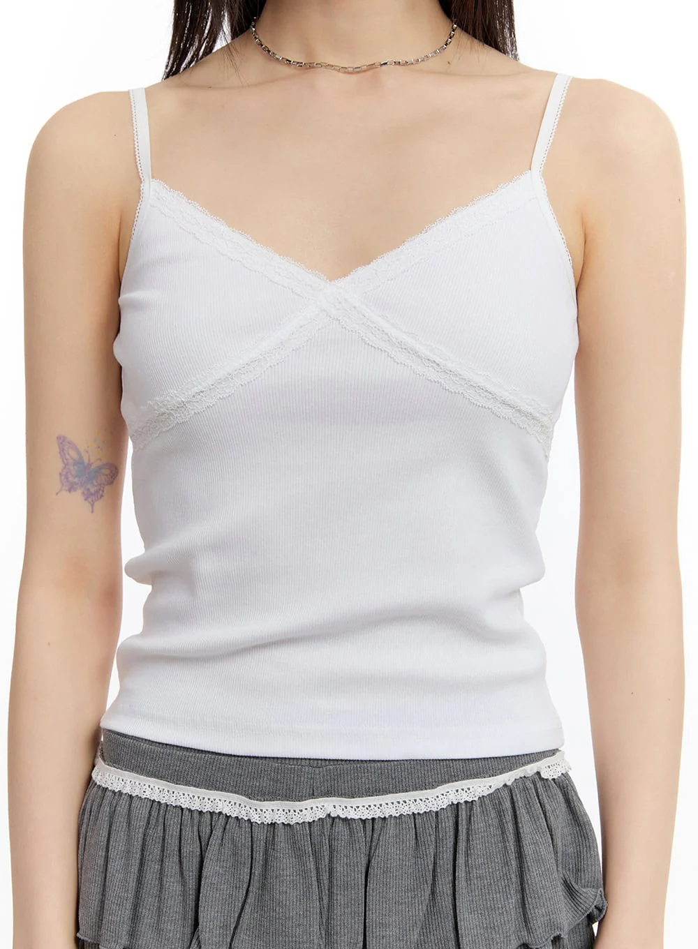 Elegant Lace Cami Top CA509 - Image 7