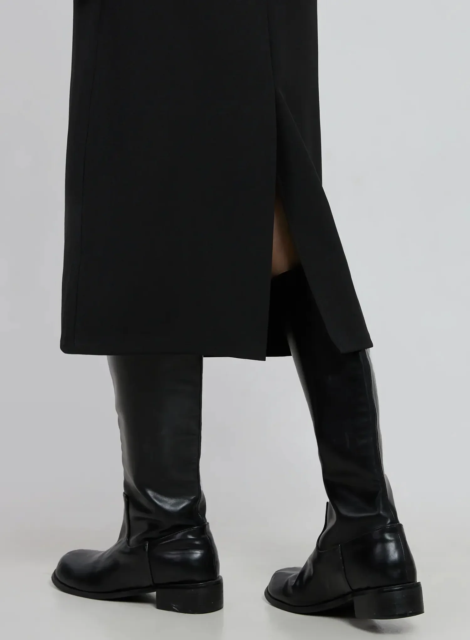 Elegant Midi Belted Skirt IO530 - Image 14