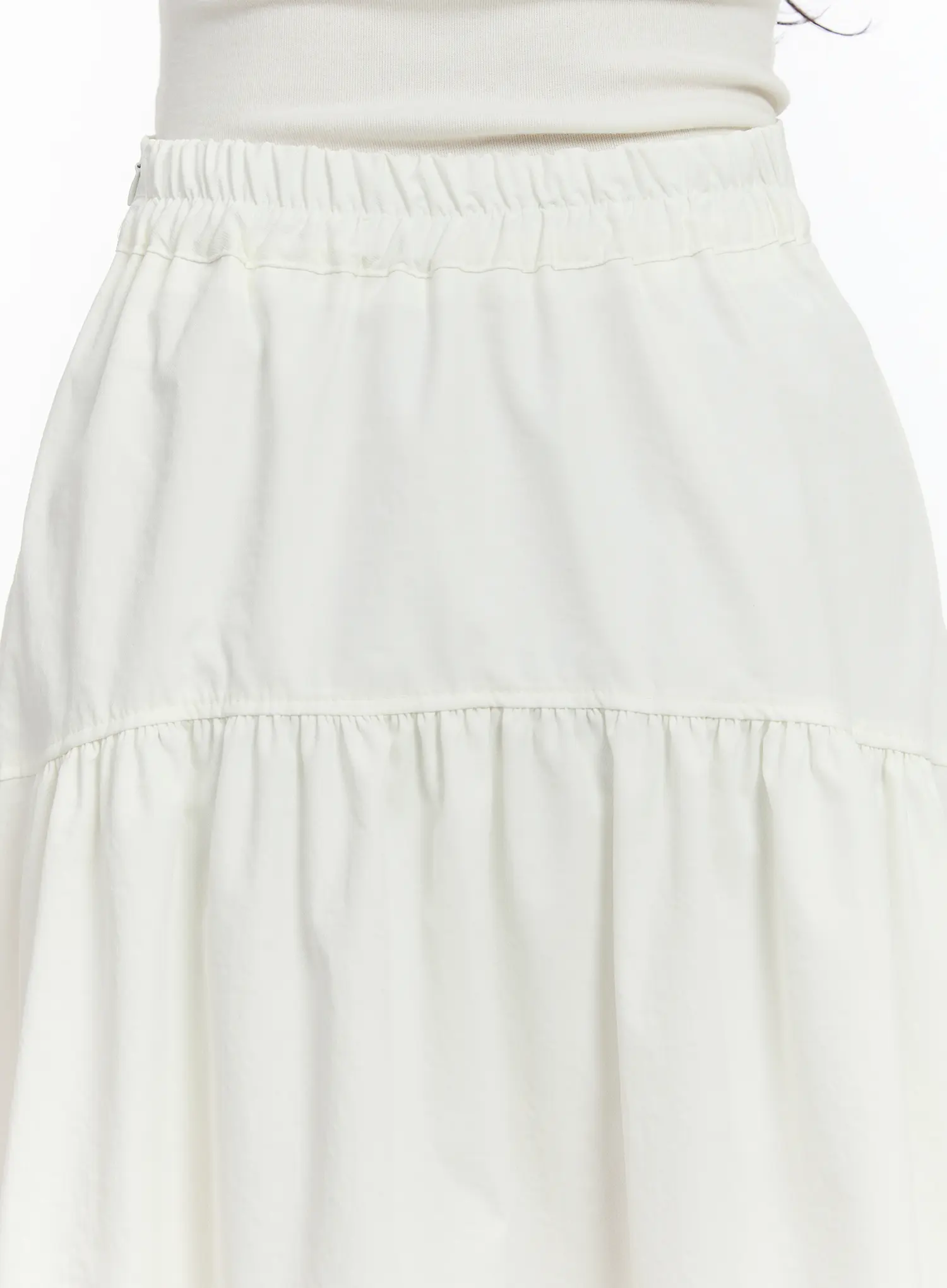 Elegant Shirred Flare Maxi Skirt CM505 - Image 10