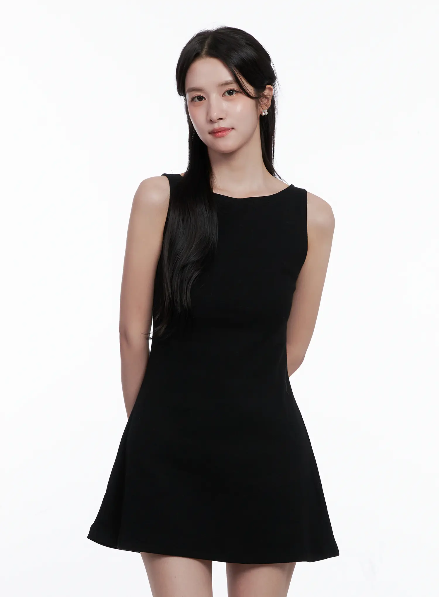 Elegant Sleeveless Mini Dress CS519 - Image 2