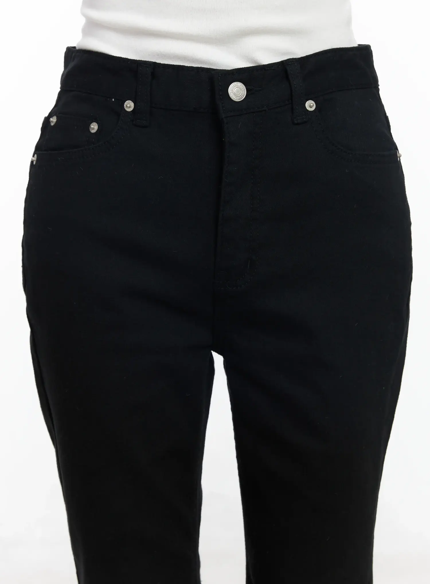 Ellis High-Waist Bootcut Jeans IJ529 - Image 6