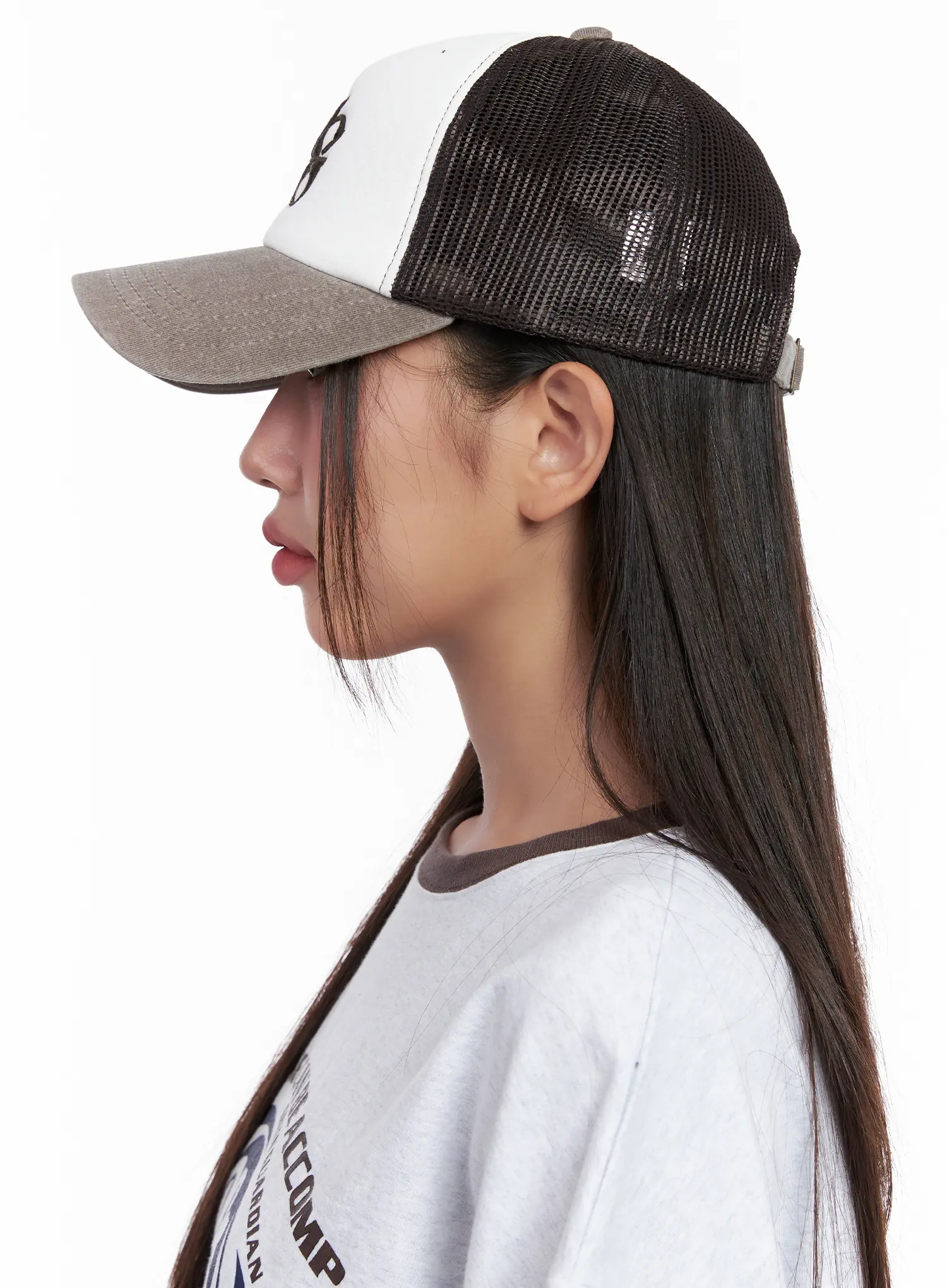 Embroidered Mesh Trucker Cap CL522 - Image 8