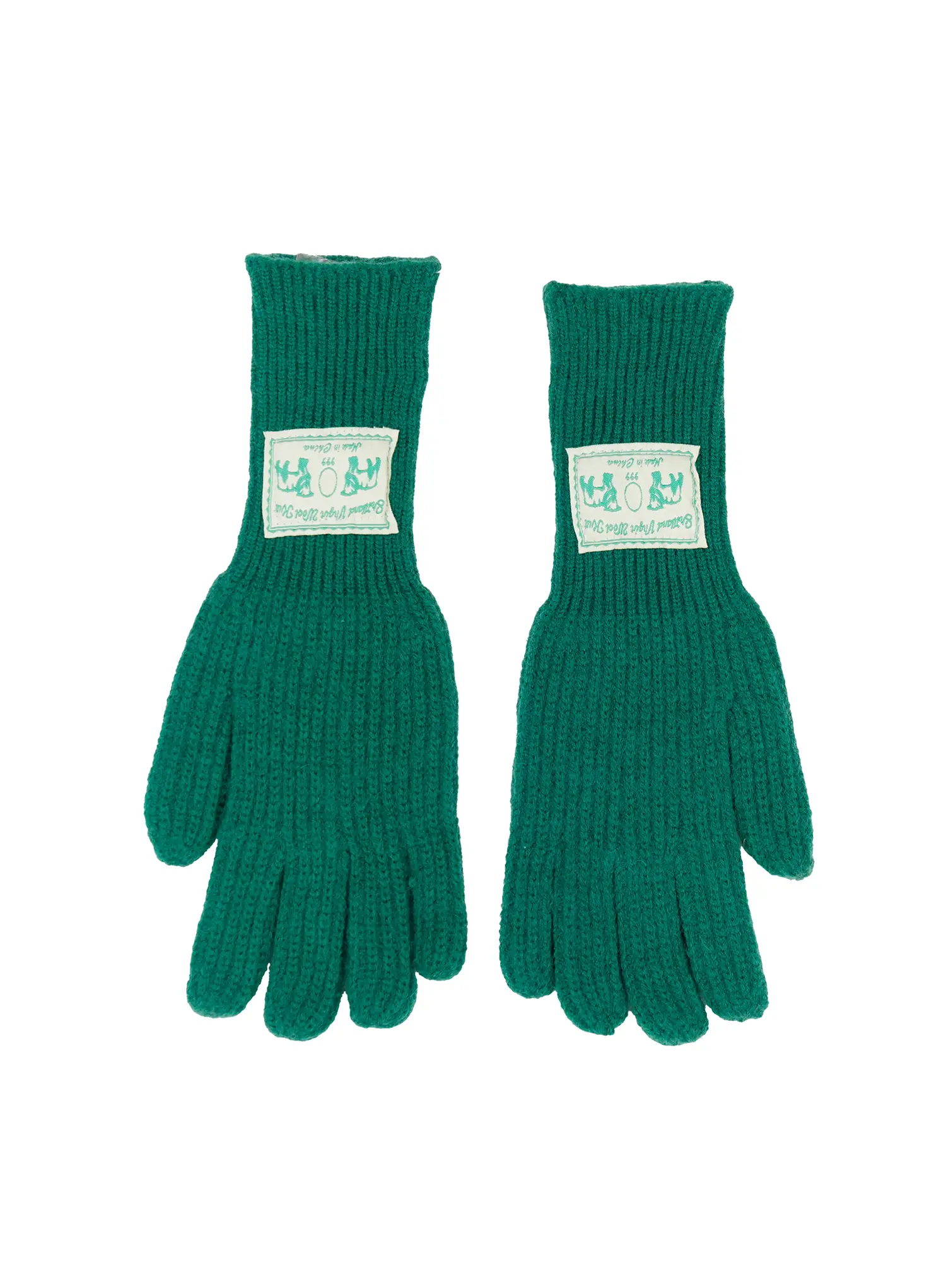 Embroidered Patch Smart Touch Gloves IN512 - Image 8
