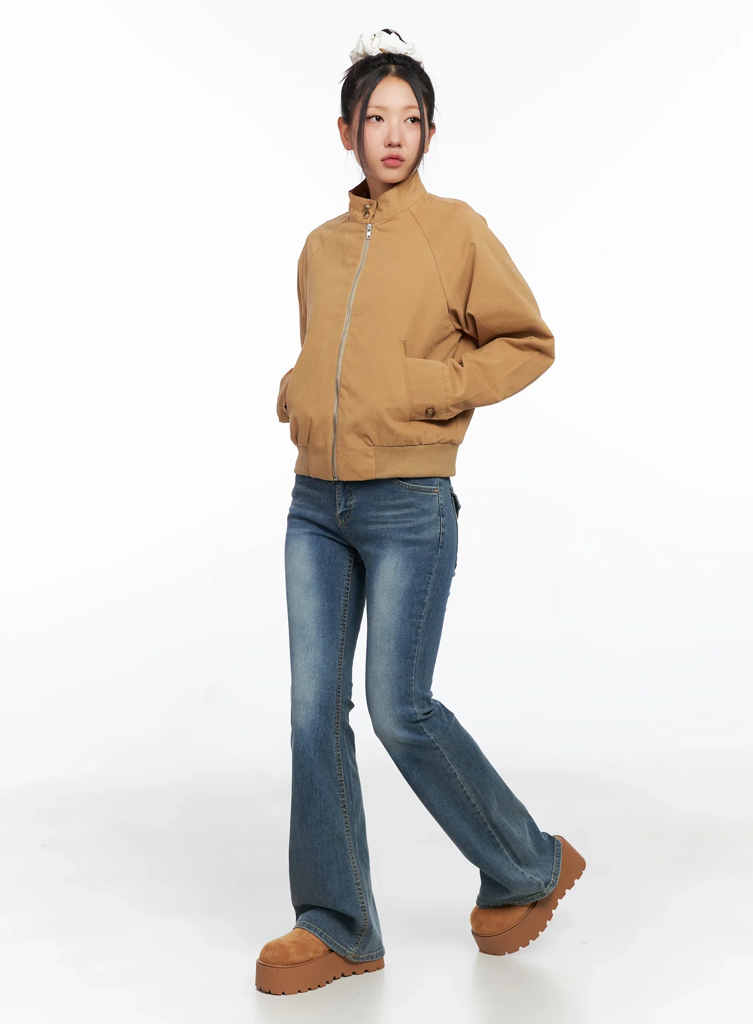 Emelia Back Pocket Flare Jeans CO514 - Image 5