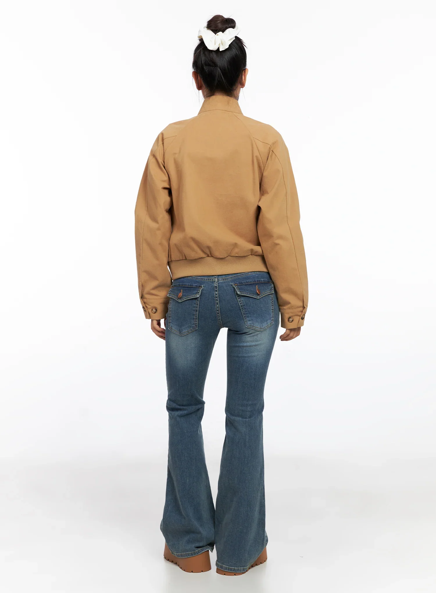 Emelia Back Pocket Flare Jeans CO514 - Image 8