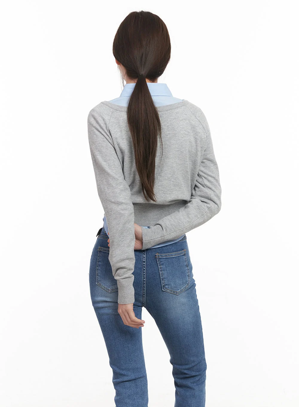 Essential Boat-Neck Sweatshirt CM511 - Image 8