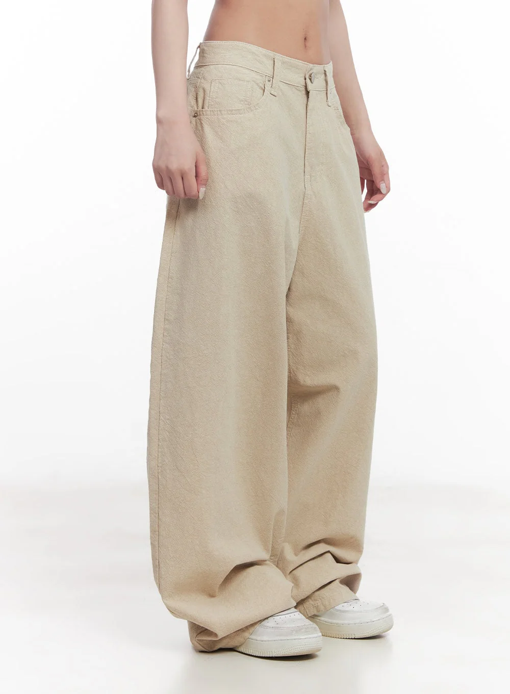 Essential Cotton Baggy Pants CY527 - Image 5