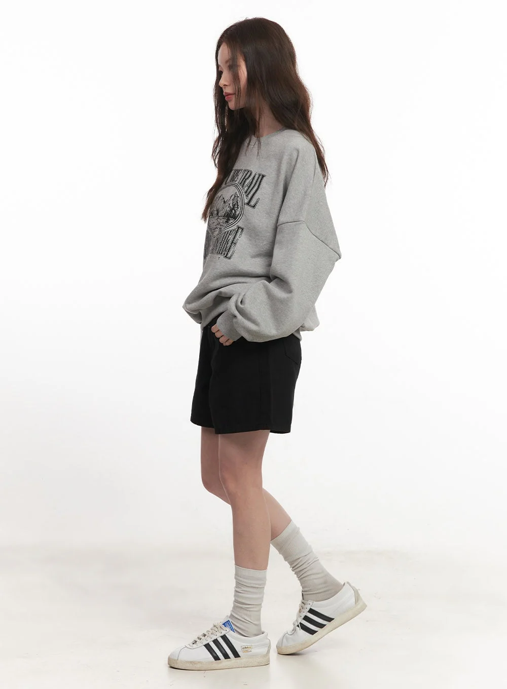 Essential Cotton Midi Shorts CA501 - Image 4