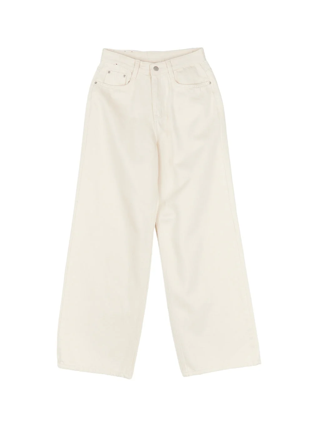 Essential Cotton Wide-Leg Pants CY526 - Image 8
