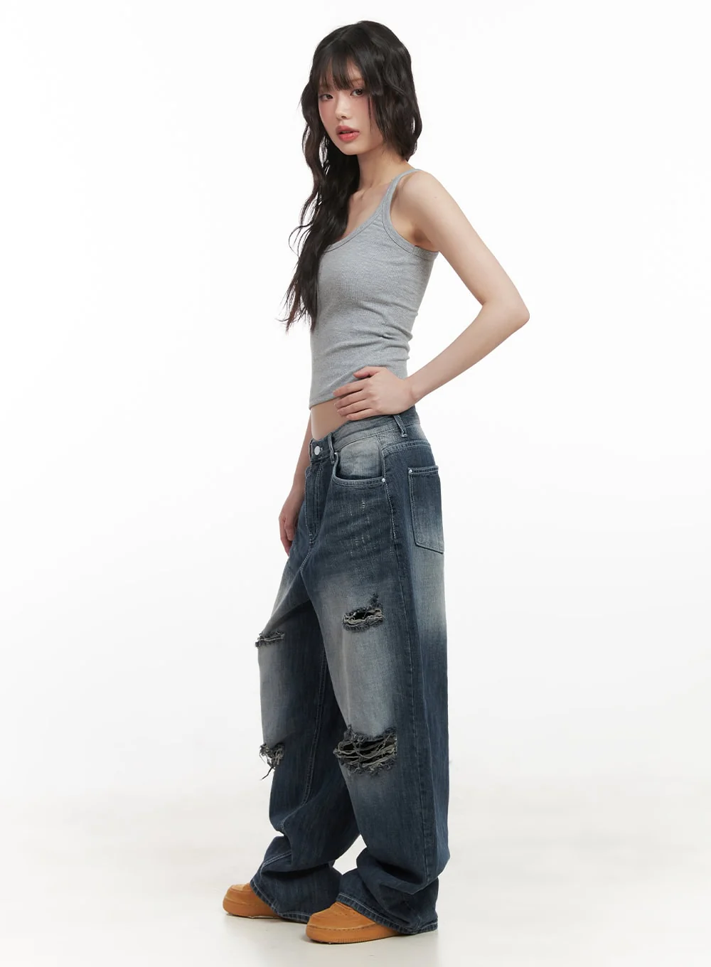 Essential Crop Tank Top CJ523 - Image 4