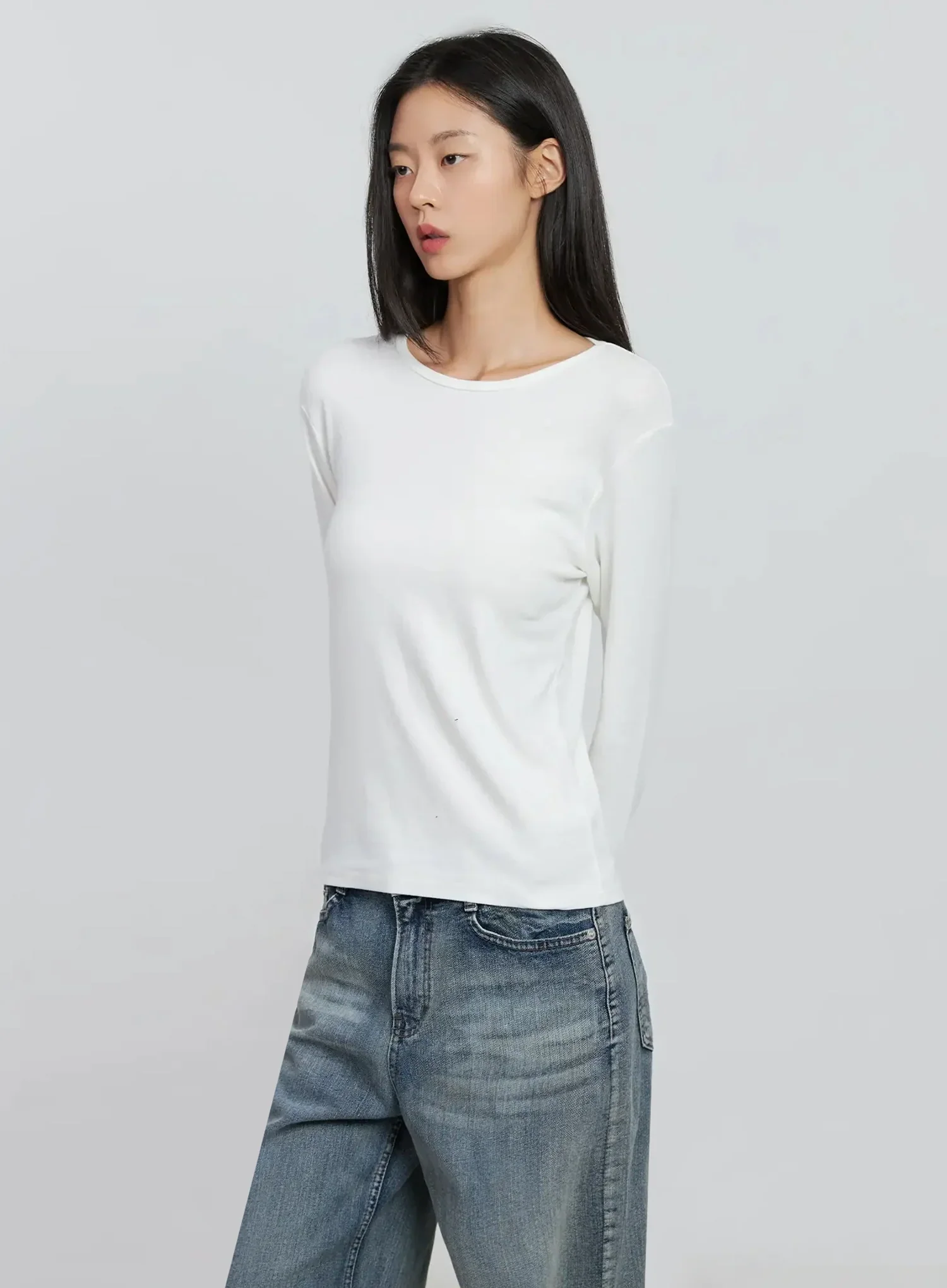 Essential Long Sleeve Top IO530 - Image 15