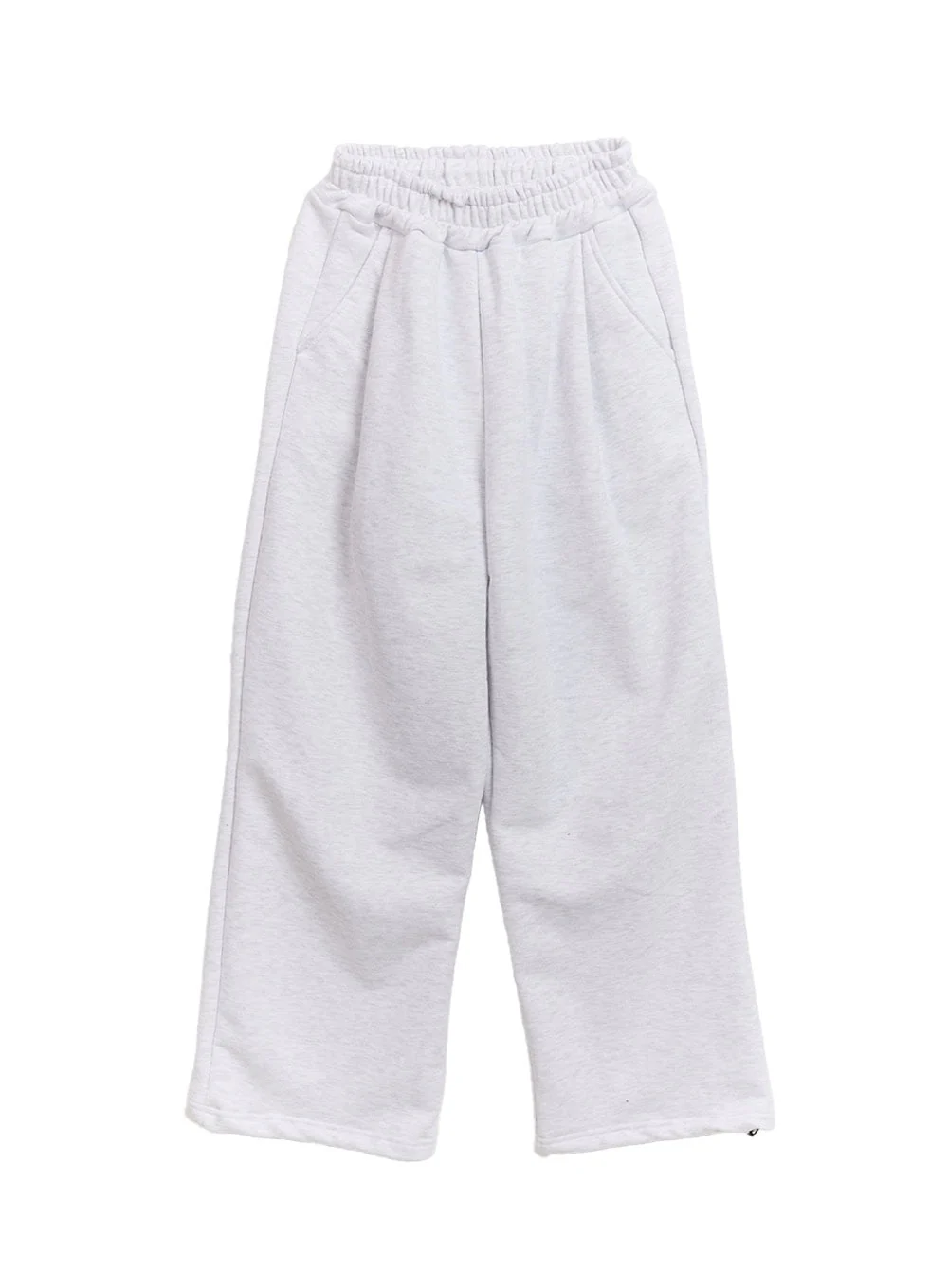 Essential Pintuck Wide-Leg Sweatpants CF507 - Image 12